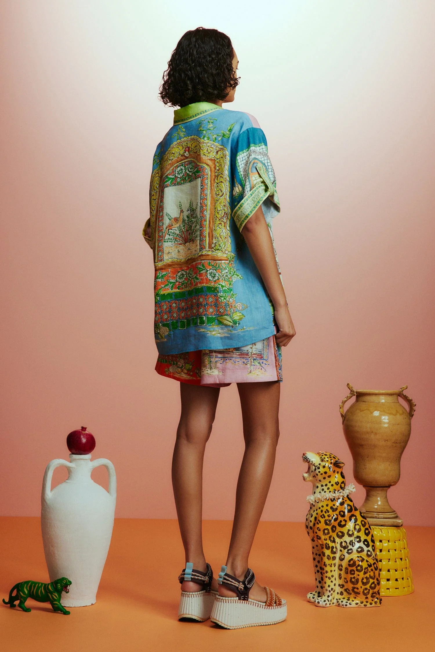 Portella Vintage Cam Gömlek