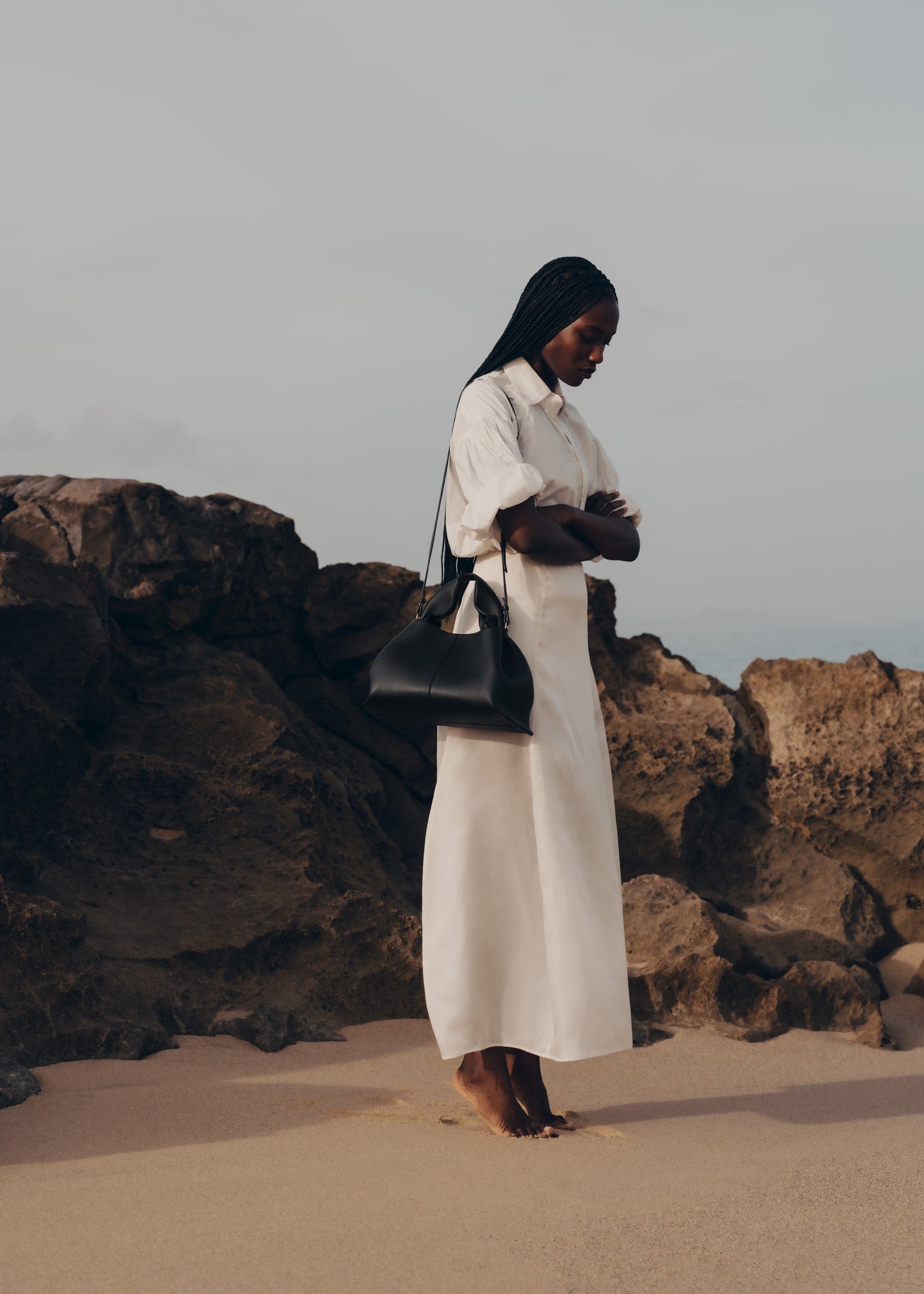 Minoa El Çantası - Siyah