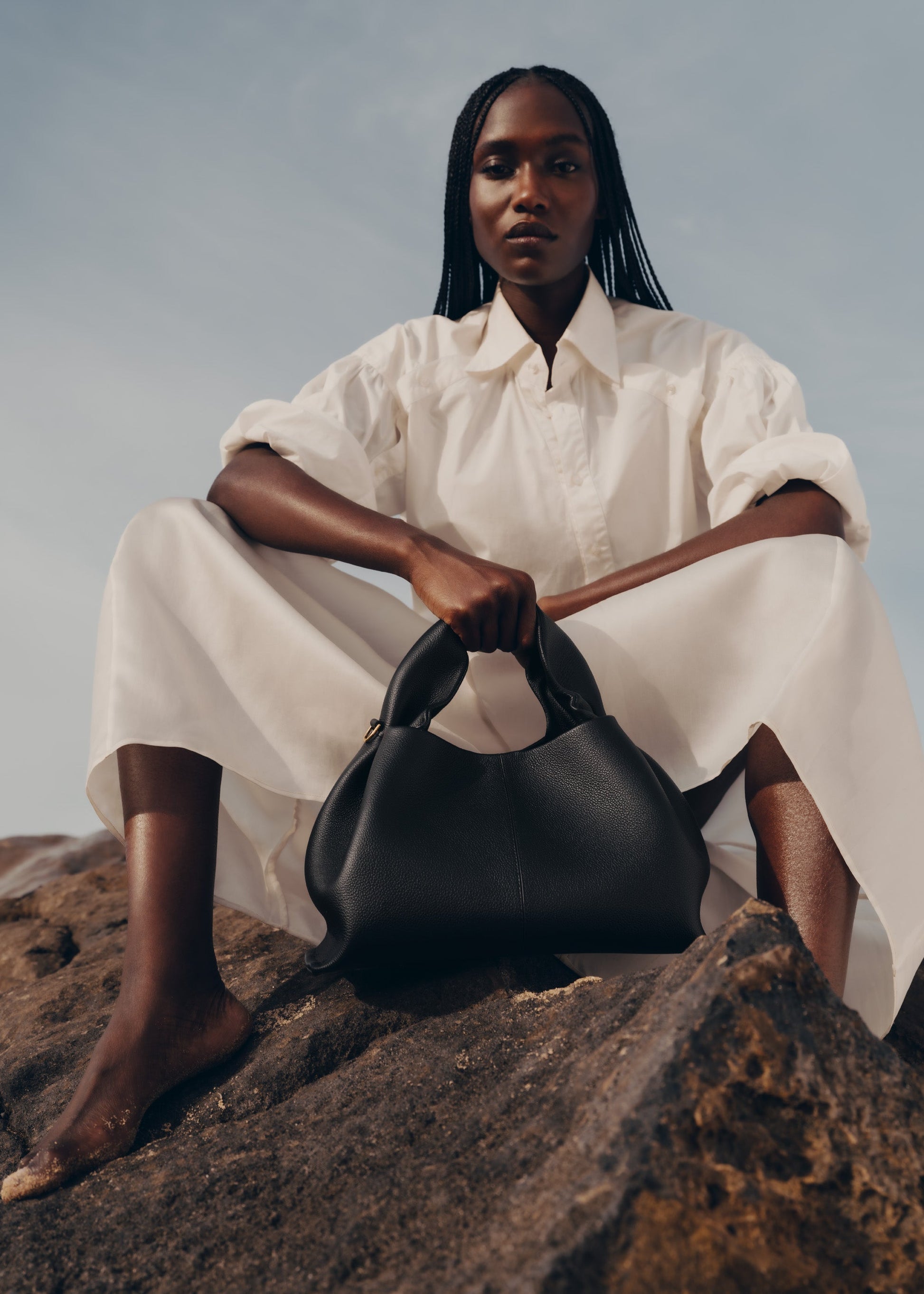 Minoa El Çantası - Siyah