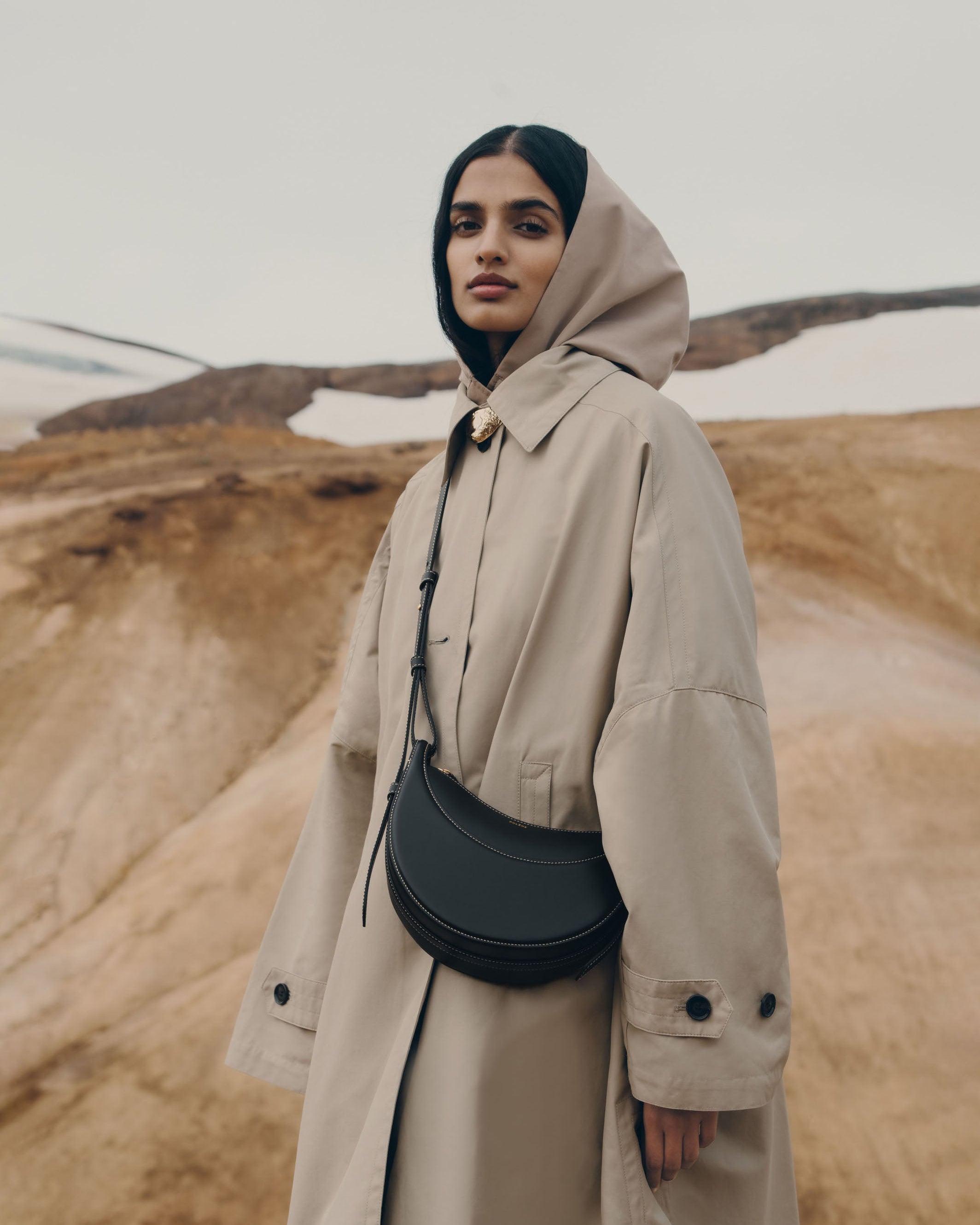 Avelin Omuz Çantası - Siyah