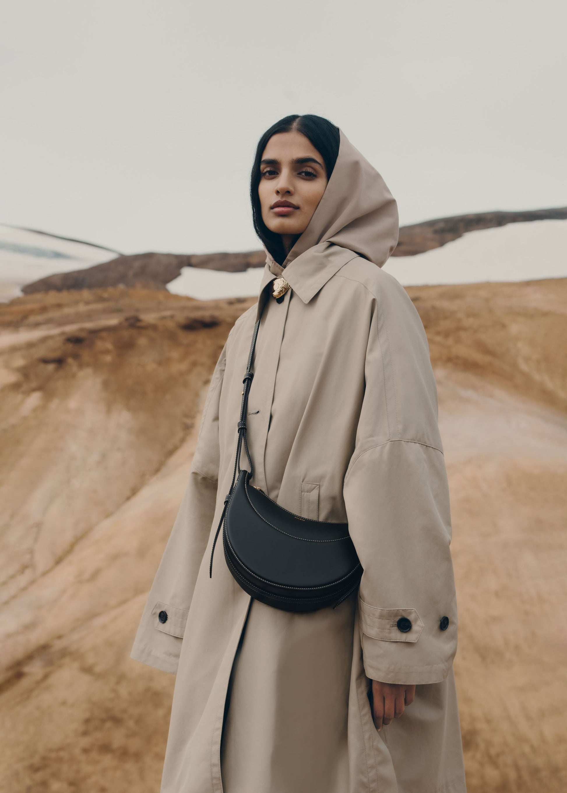 Avelin Omuz Çantası - Siyah