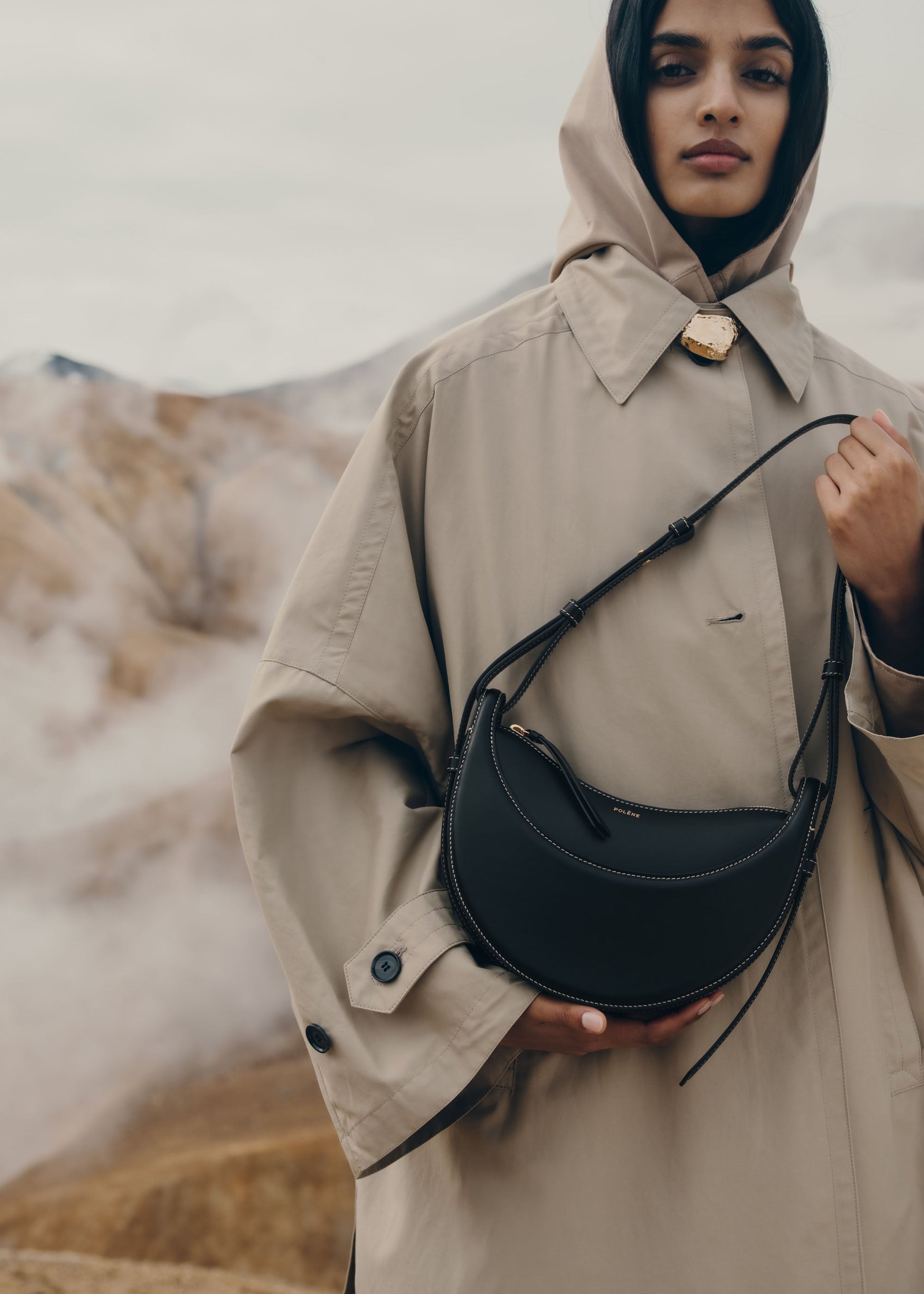 Avelin Omuz Çantası - Siyah