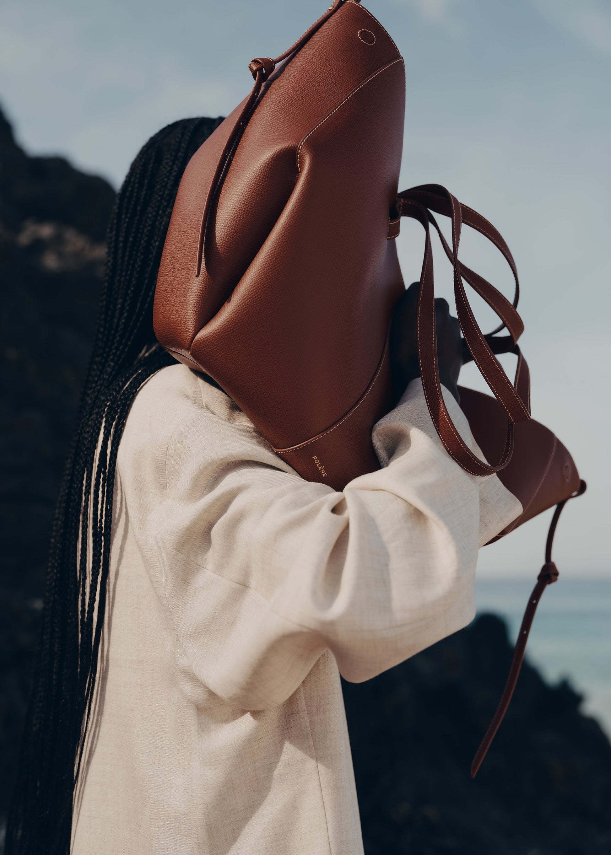 Cirelle Tote Çanta - Taba