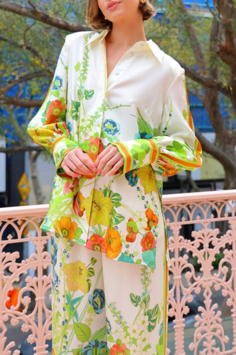 Botanic Luxe Gömlek&Pantolon Takım