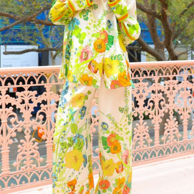Botanic Luxe Gömlek&Pantolon Takım