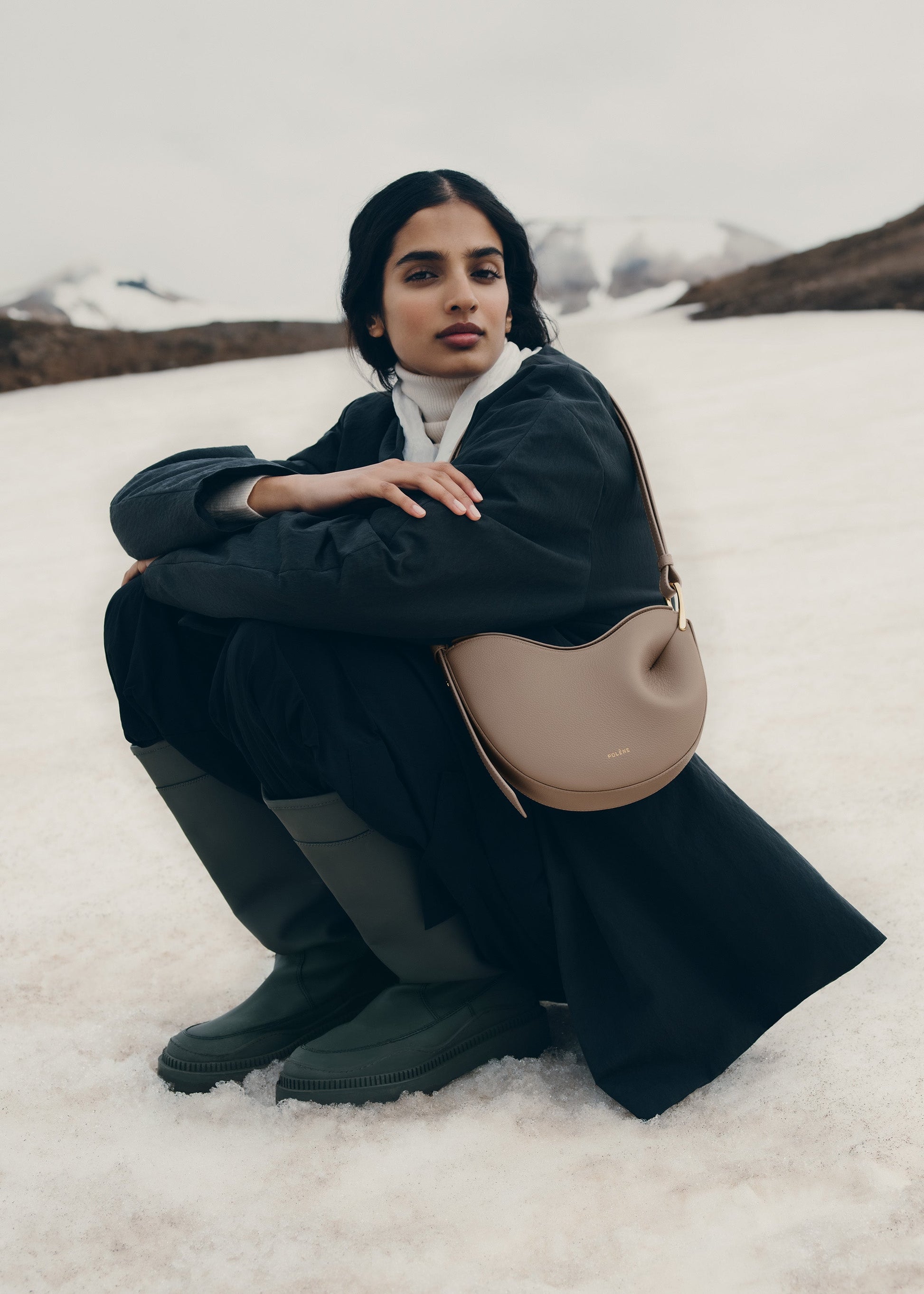 Rivah Omuz Çantası - Kum beji