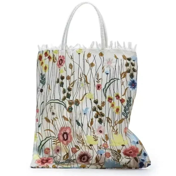 Lakelyn Çiçekli Tote Çanta