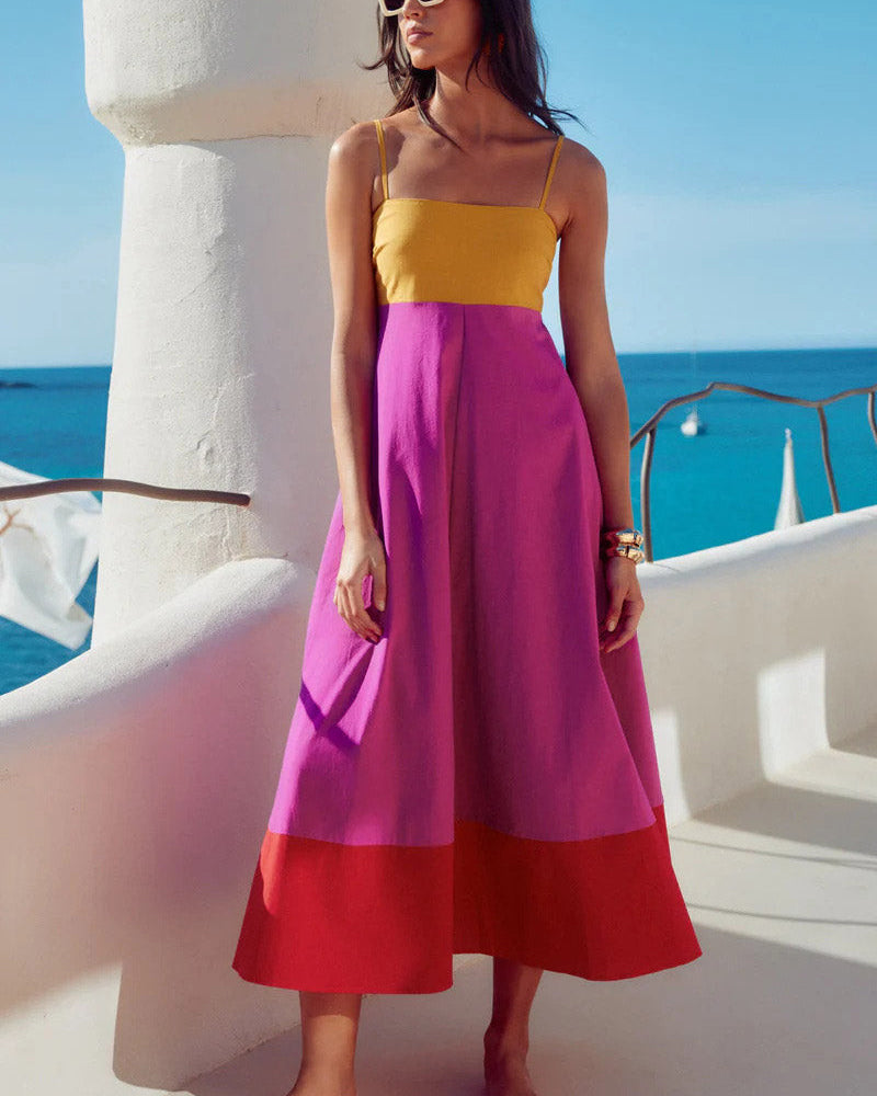 Saçaklı Bootcut Elbise