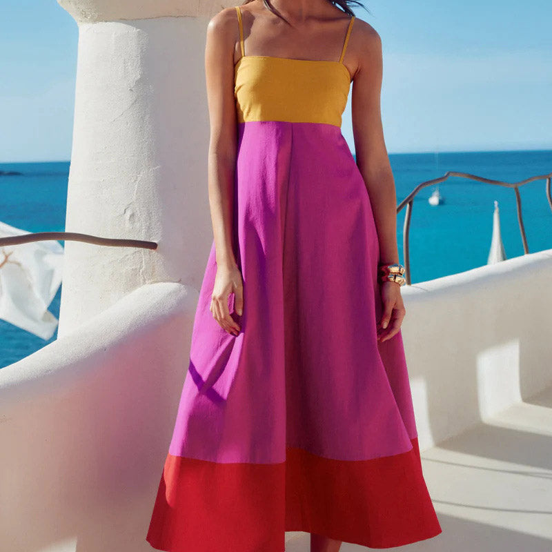 Saçaklı Bootcut Elbise