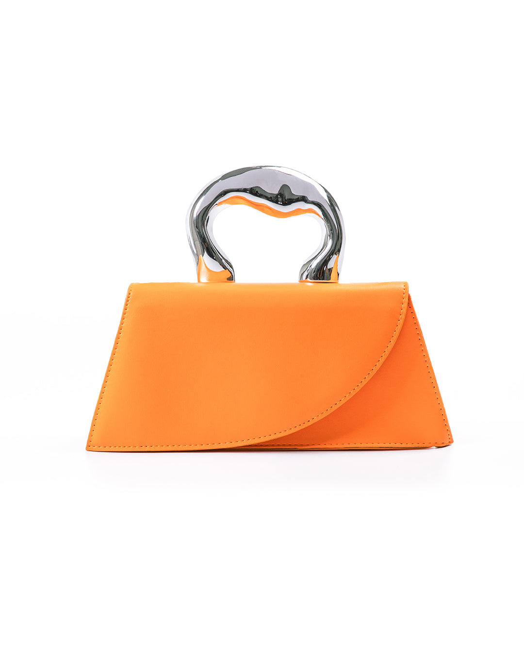 Aurora Grip Clutch Asimetrik Kol Çanta