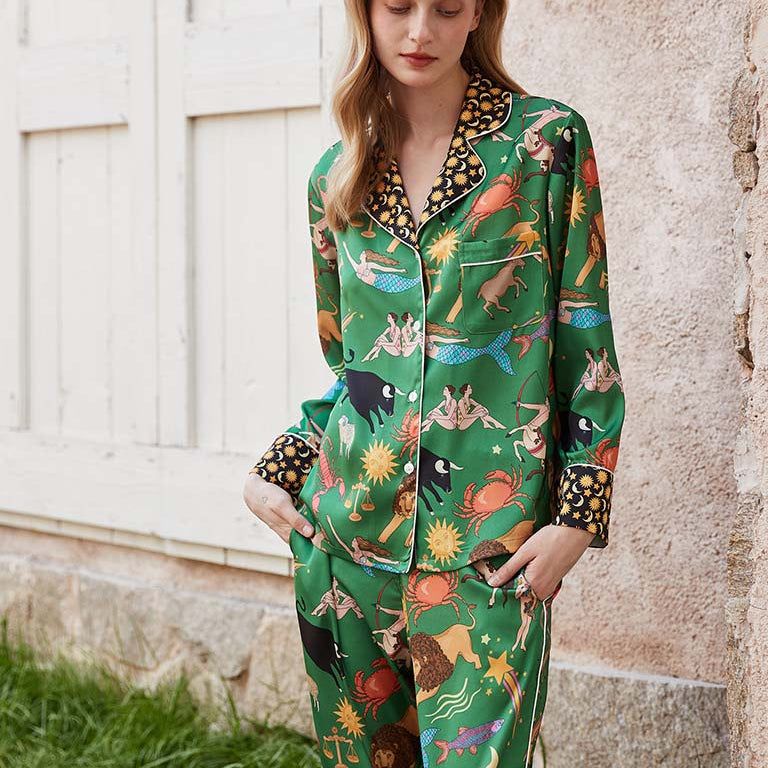 Flamingo Desenli Pijama Takımı