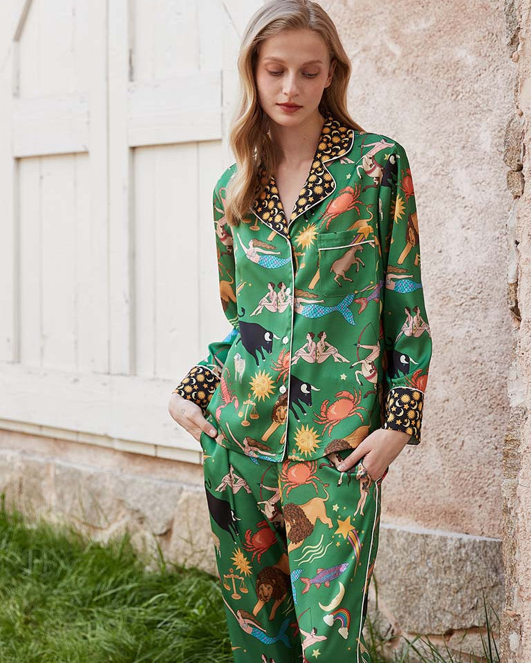 Flamingo Desenli Pijama Takımı