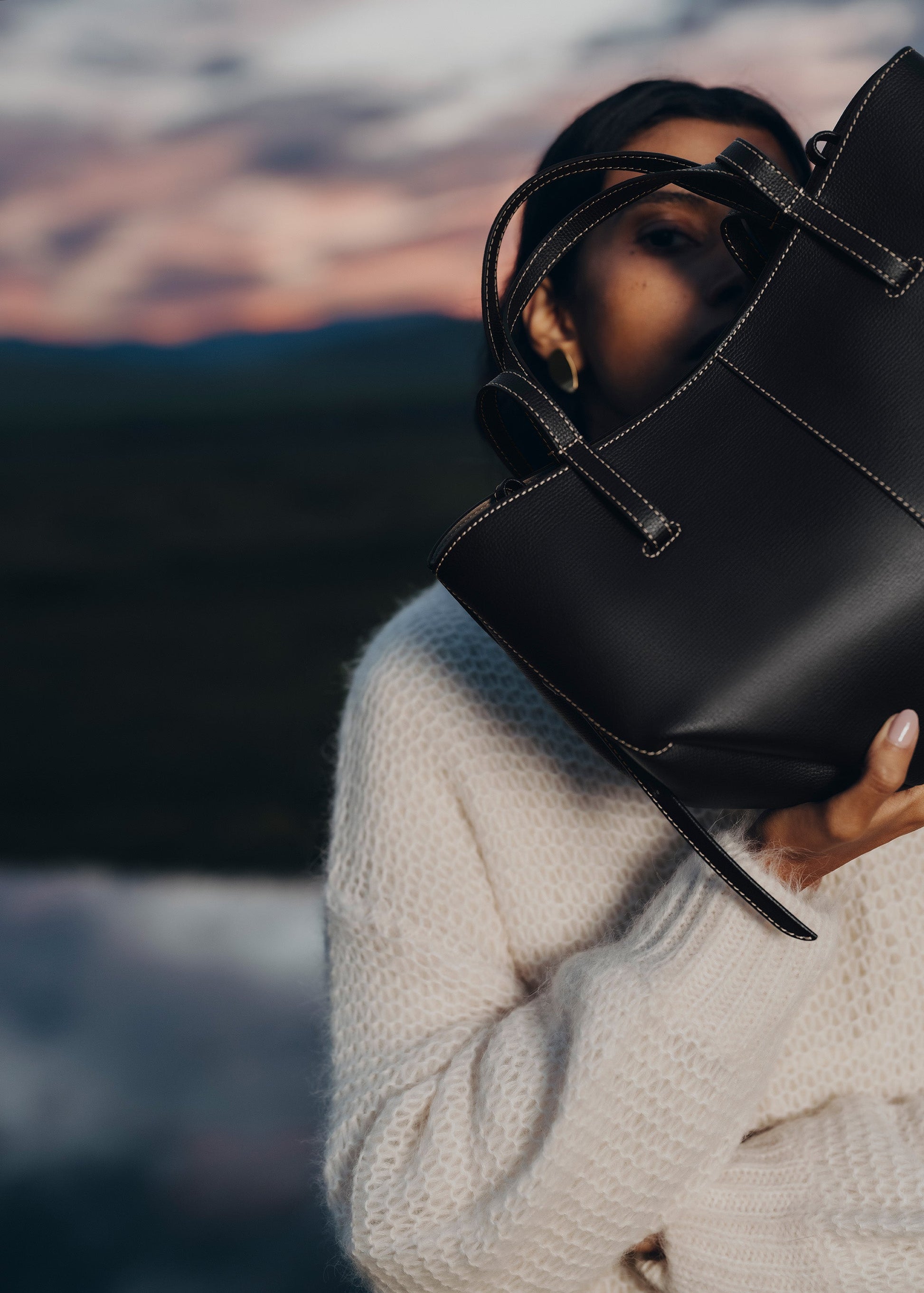 Cirelle Small Tote Çanta - Siyah