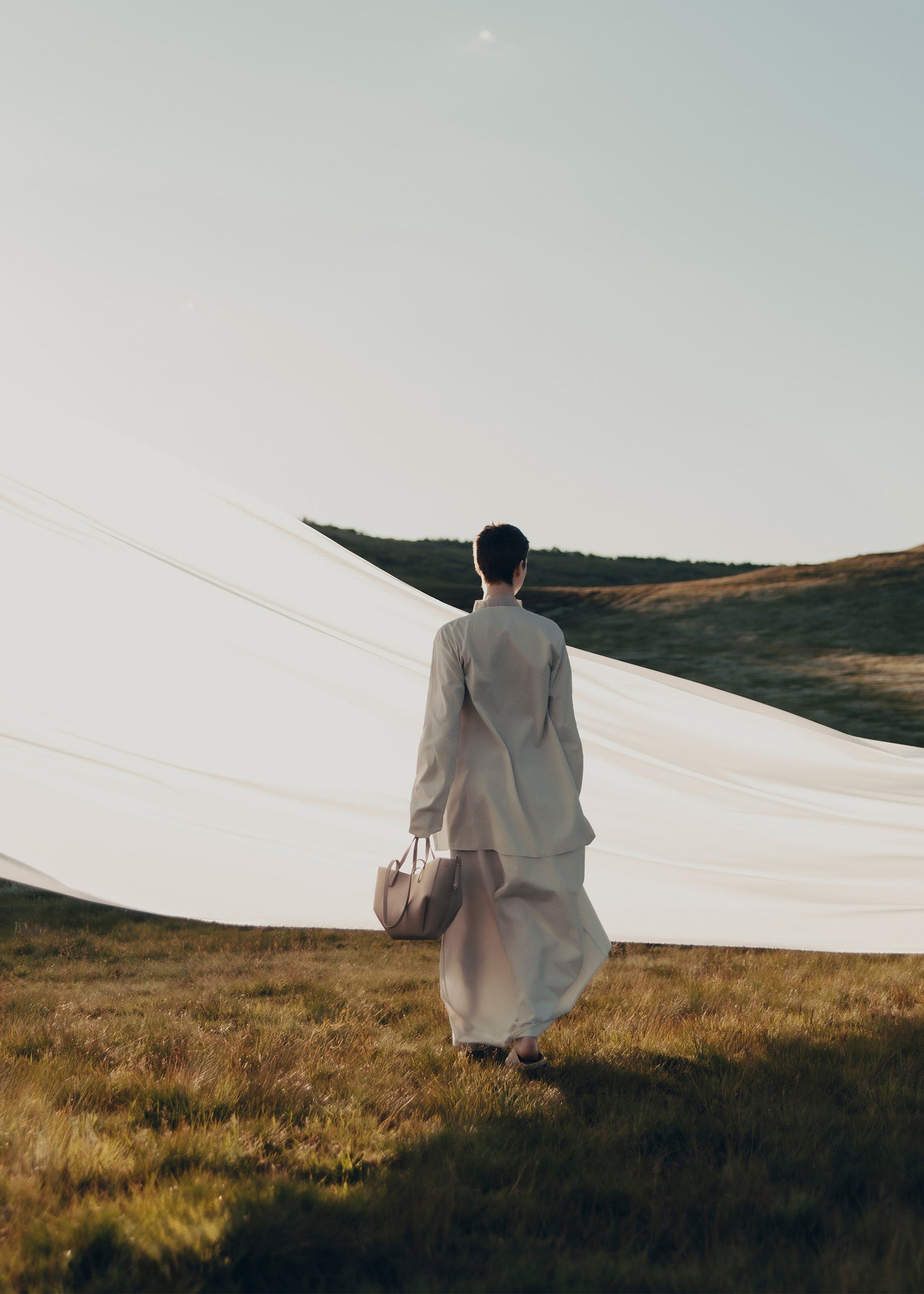 Cirelle Small Tote Çanta - Küllü bej