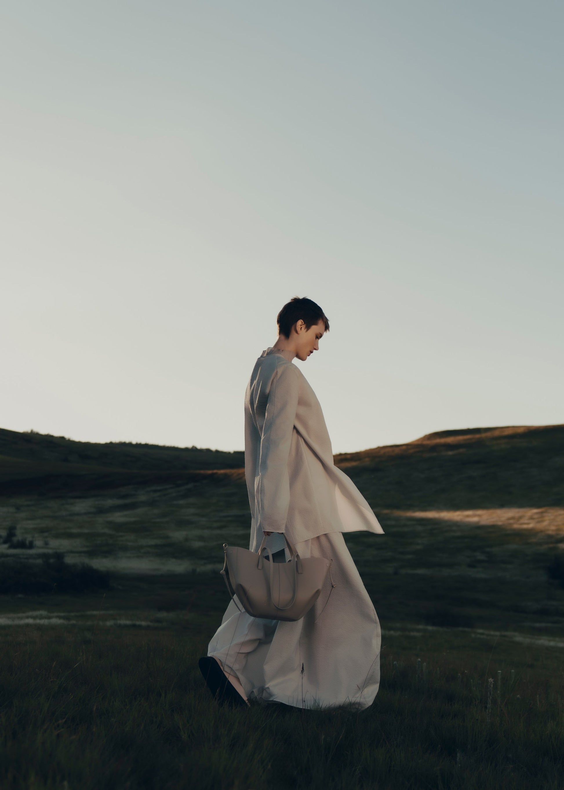 Cirelle Small Tote Çanta - Küllü bej