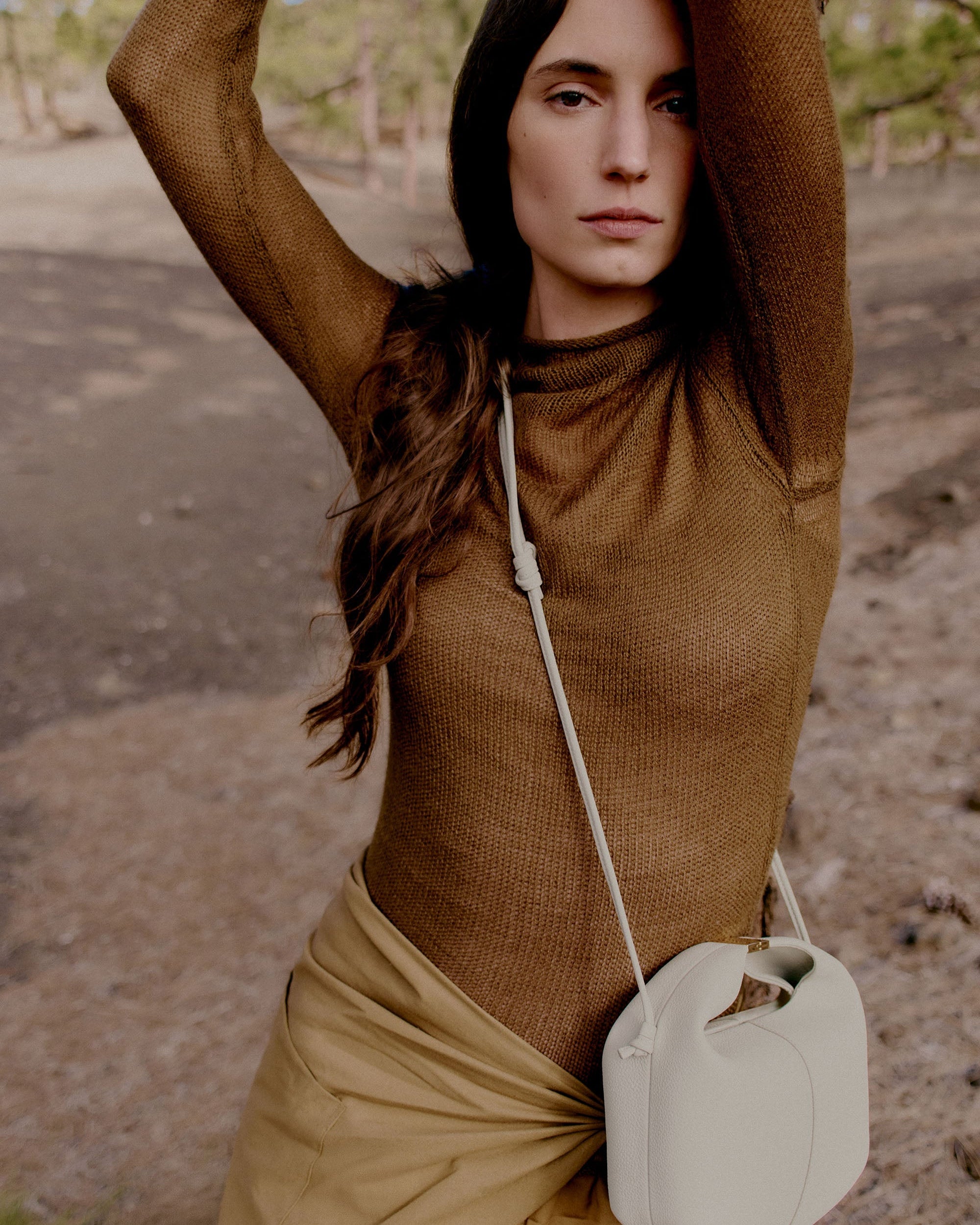 Rivelle Çapraz Çanta - Kırık beyaz