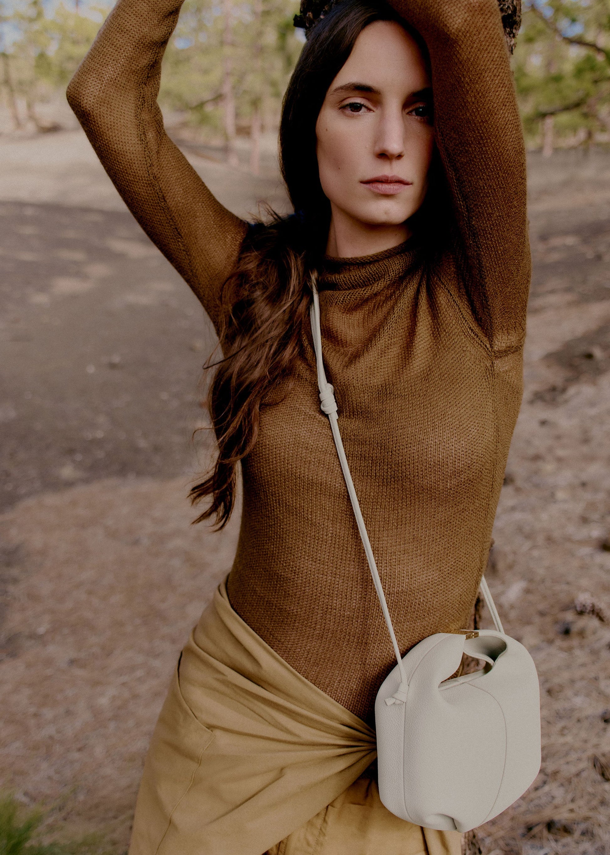 Rivelle Çapraz Çanta - Kırık beyaz