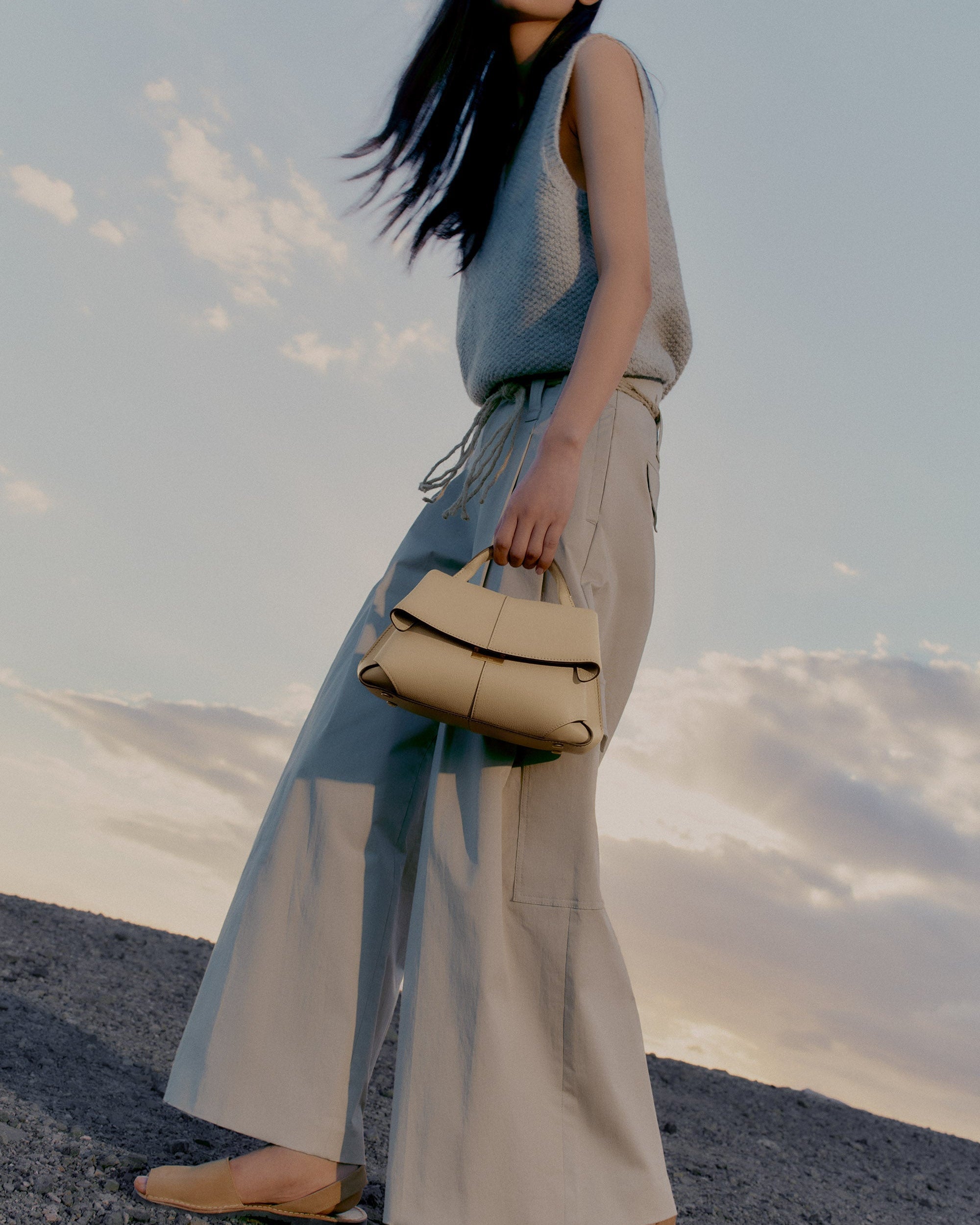 Velna Small El Çantası - Bal rengi