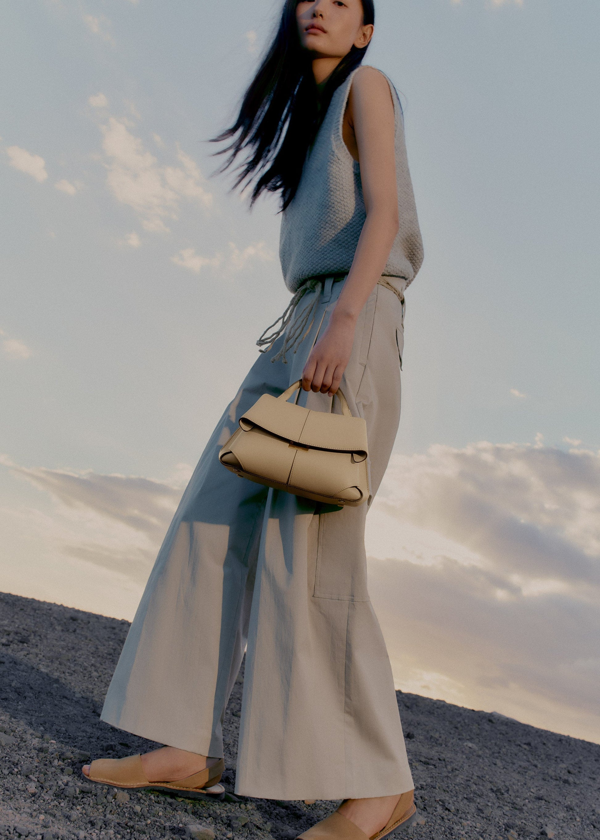 Velna Small El Çantası - Bal rengi