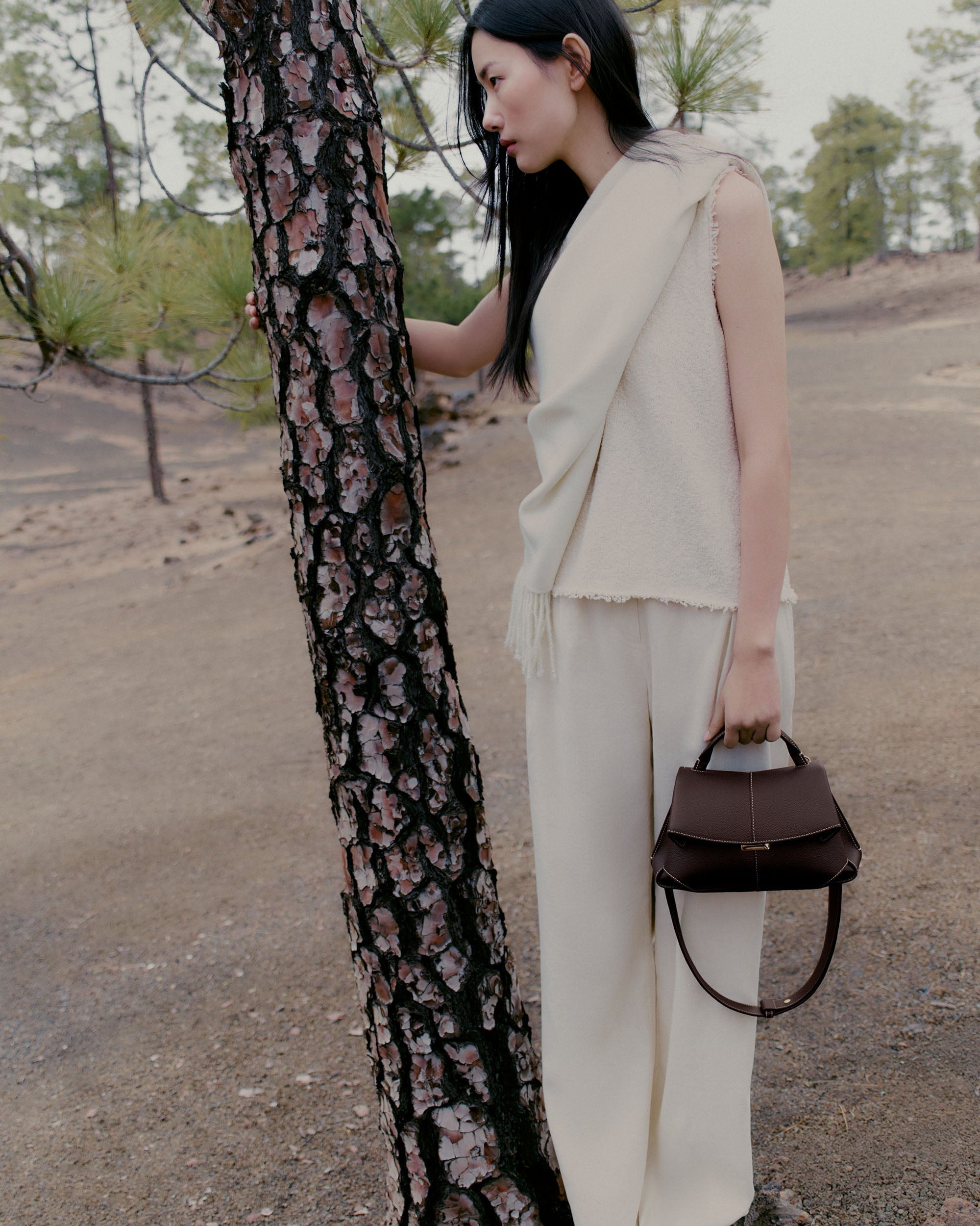 Velna Small El Çantası - Kahverengi