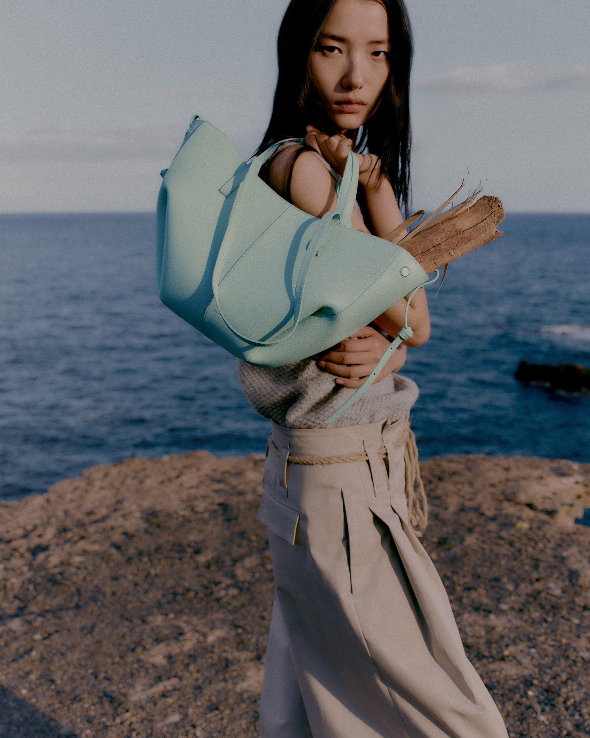 Cirelle Small Tote Çanta - Su yeşili