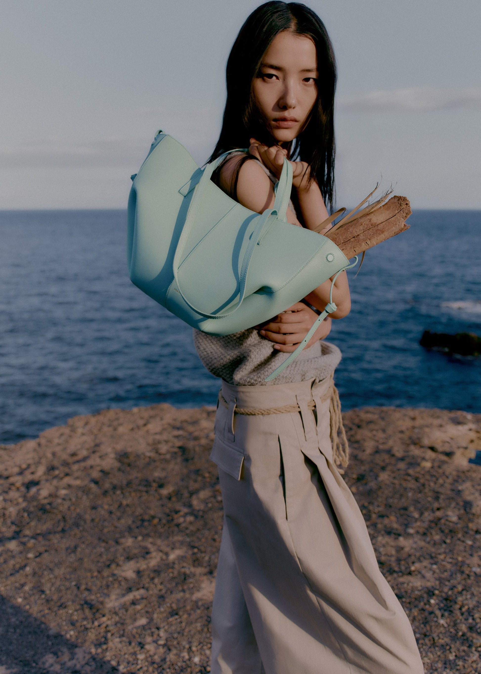 Cirelle Small Tote Çanta - Su yeşili