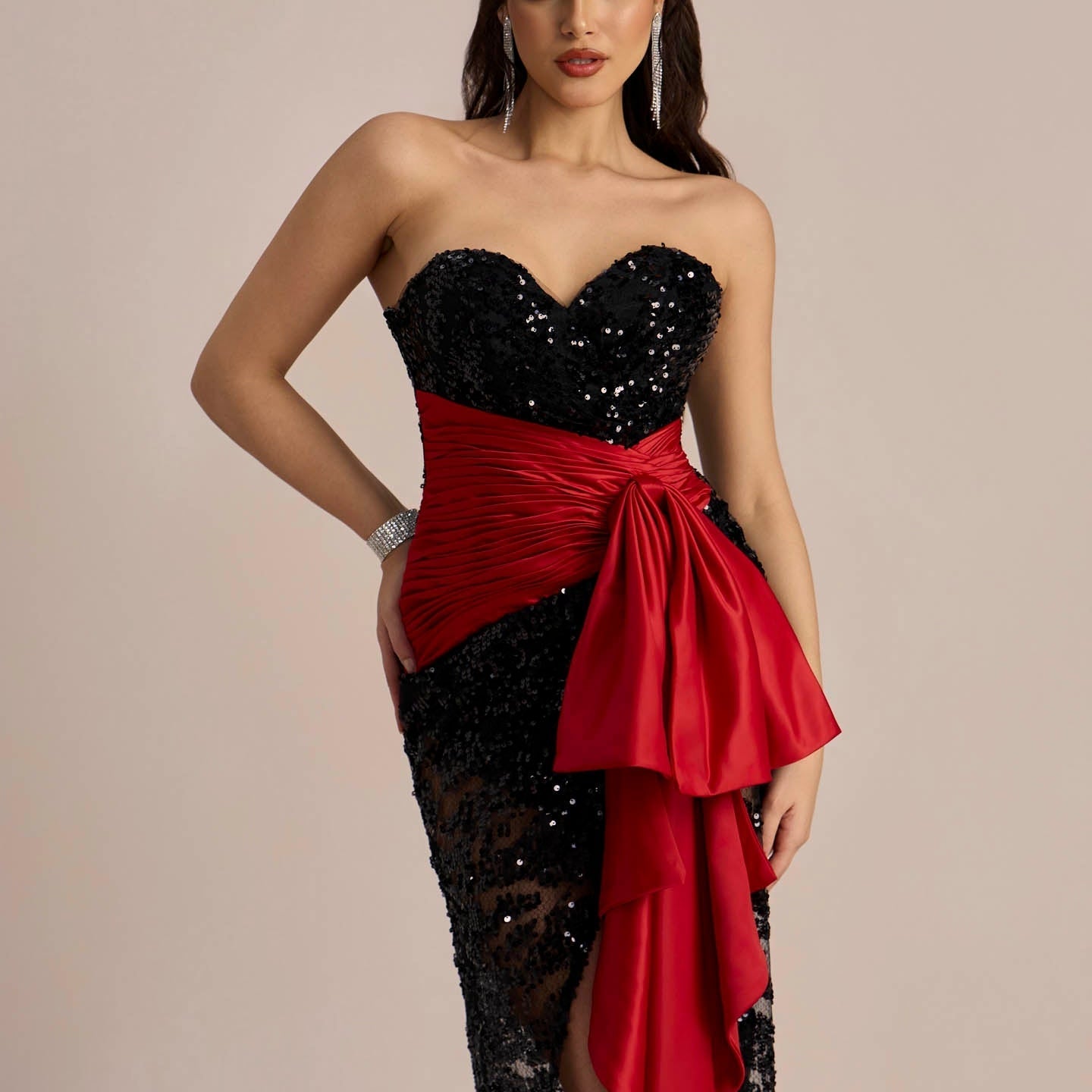 Jessie Payet Nakış Dantel Maxi Elbise