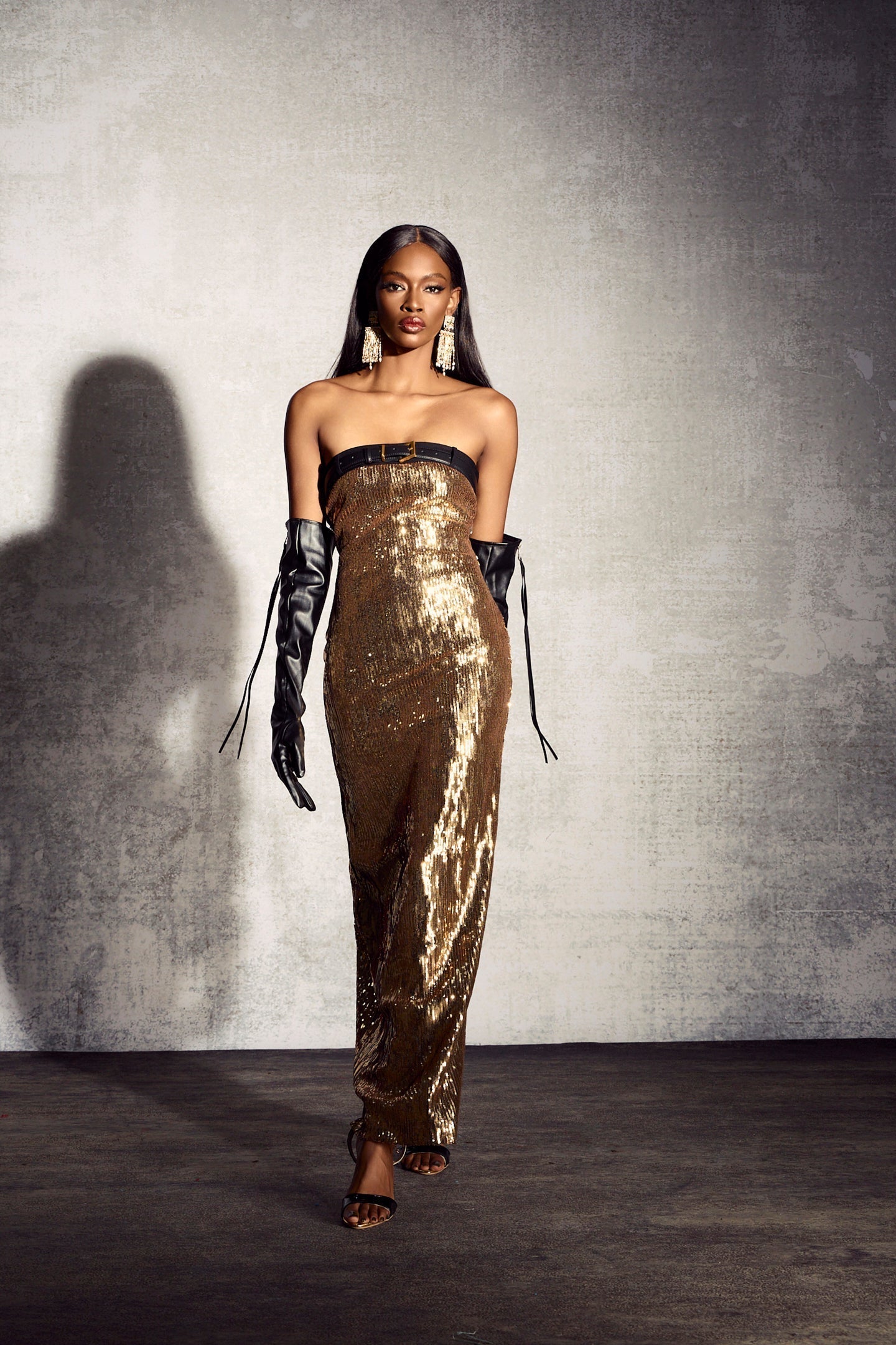 Thera Payet Straplez Uzun Elbise