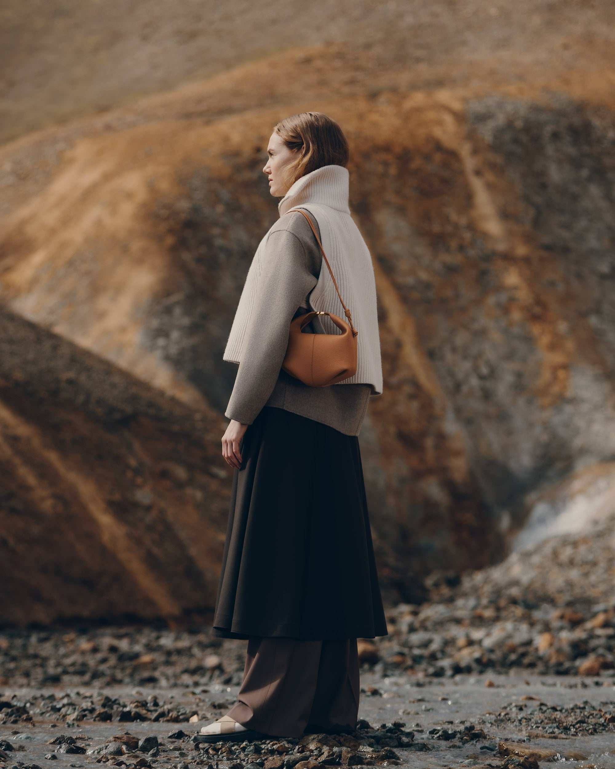 Rivelle Çapraz Çanta - Taba