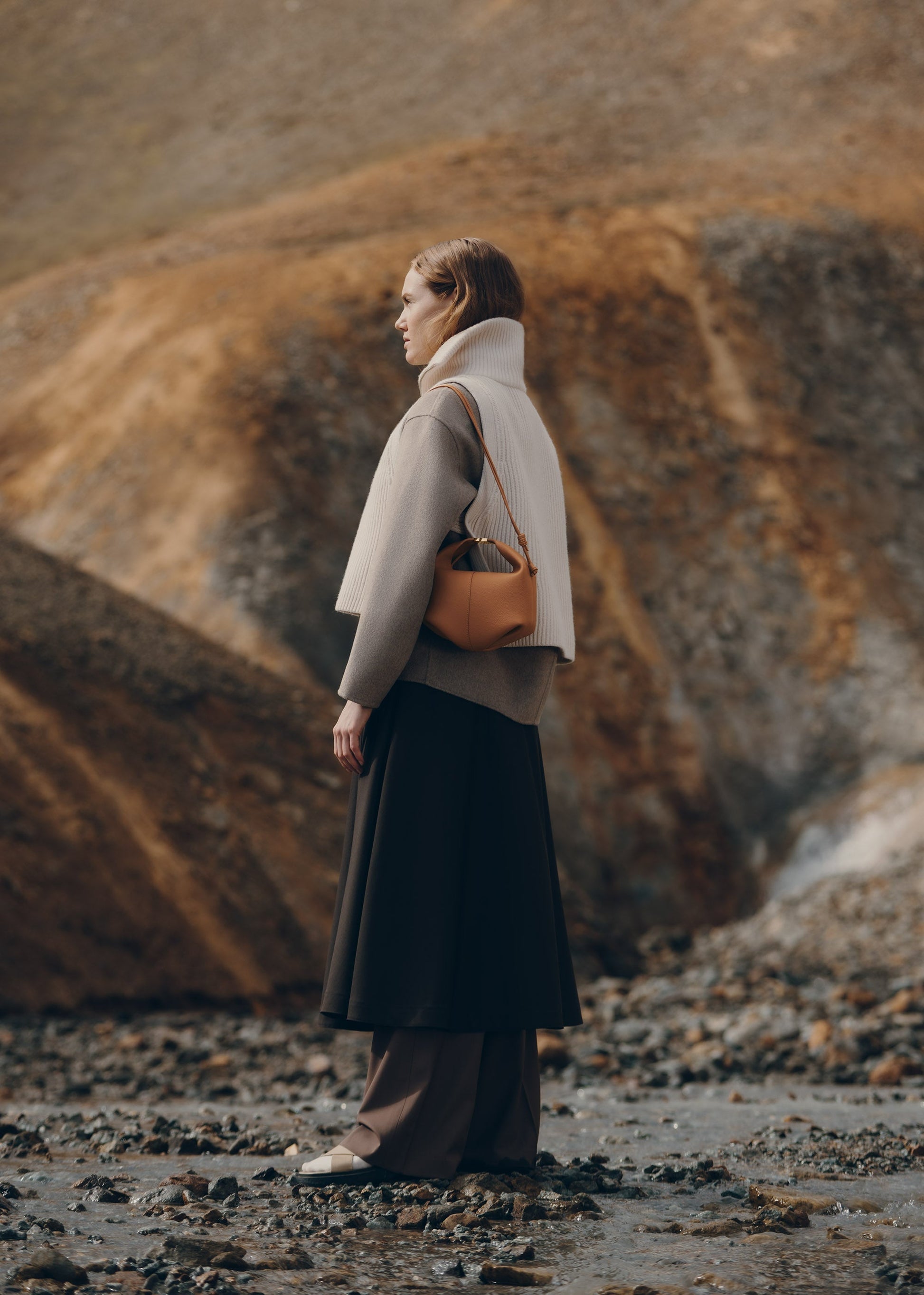 Rivelle Çapraz Çanta - Taba