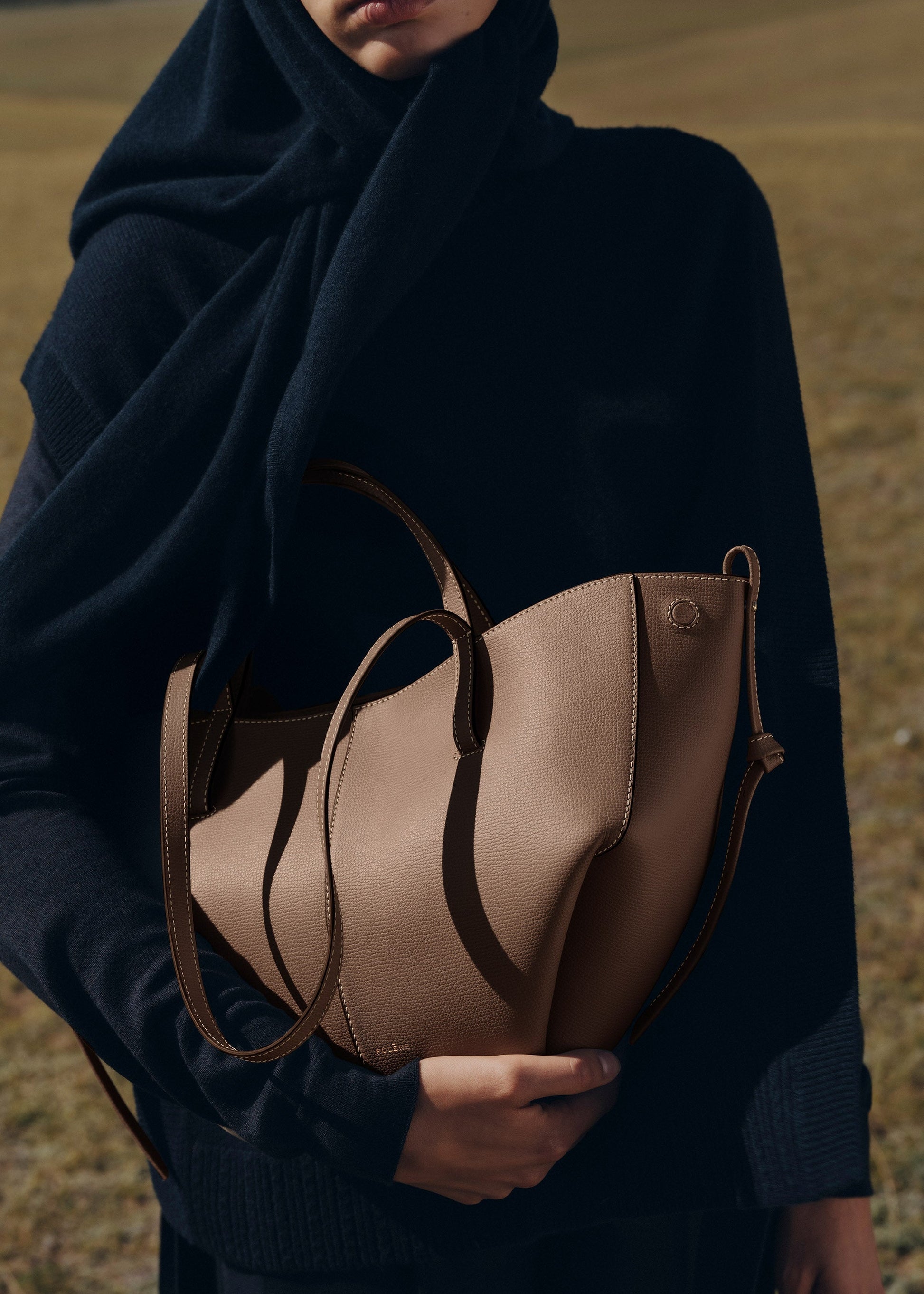 Cirelle Small Tote Çanta - Kestane kahve