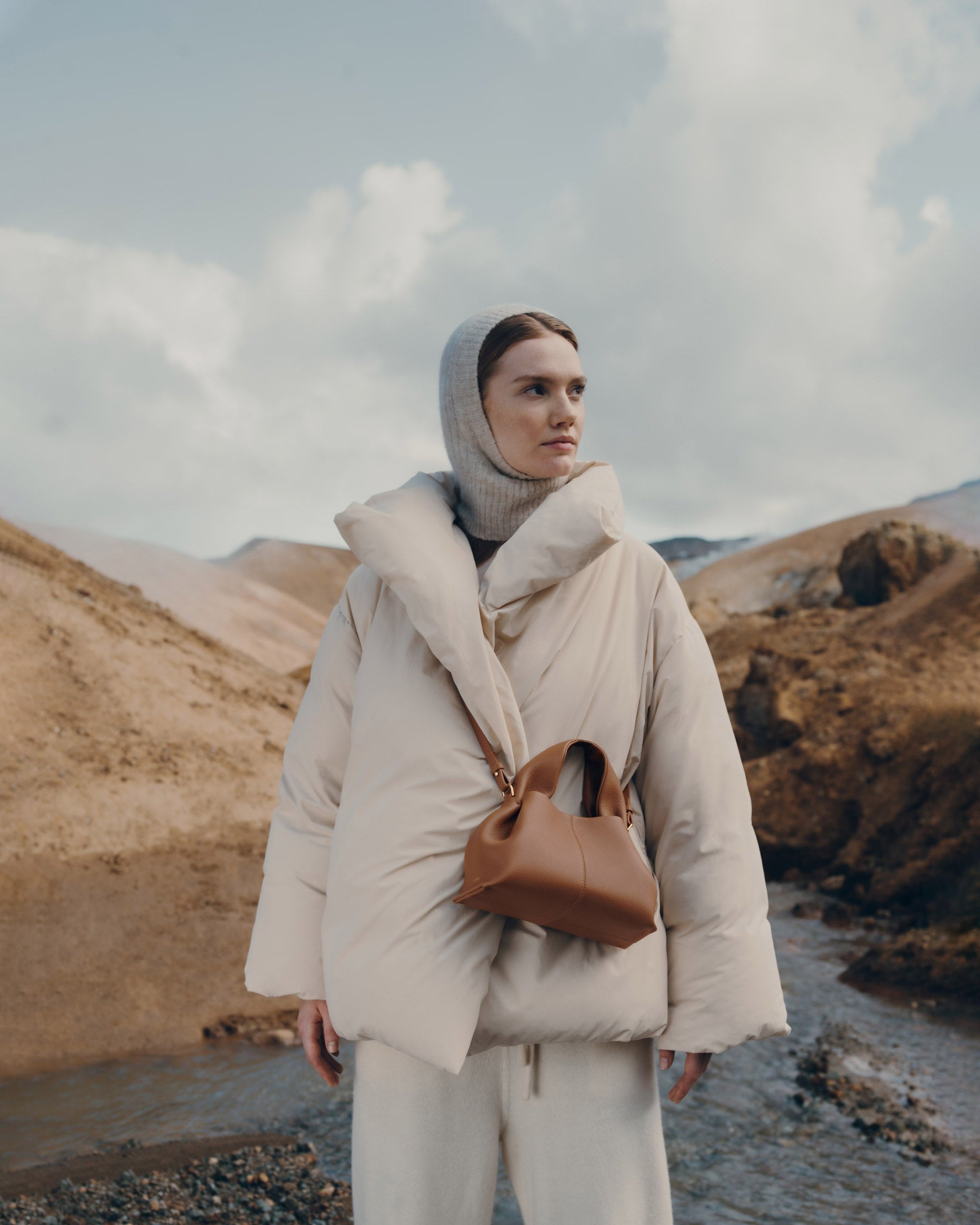 Minoa Small El Çantası - Taba