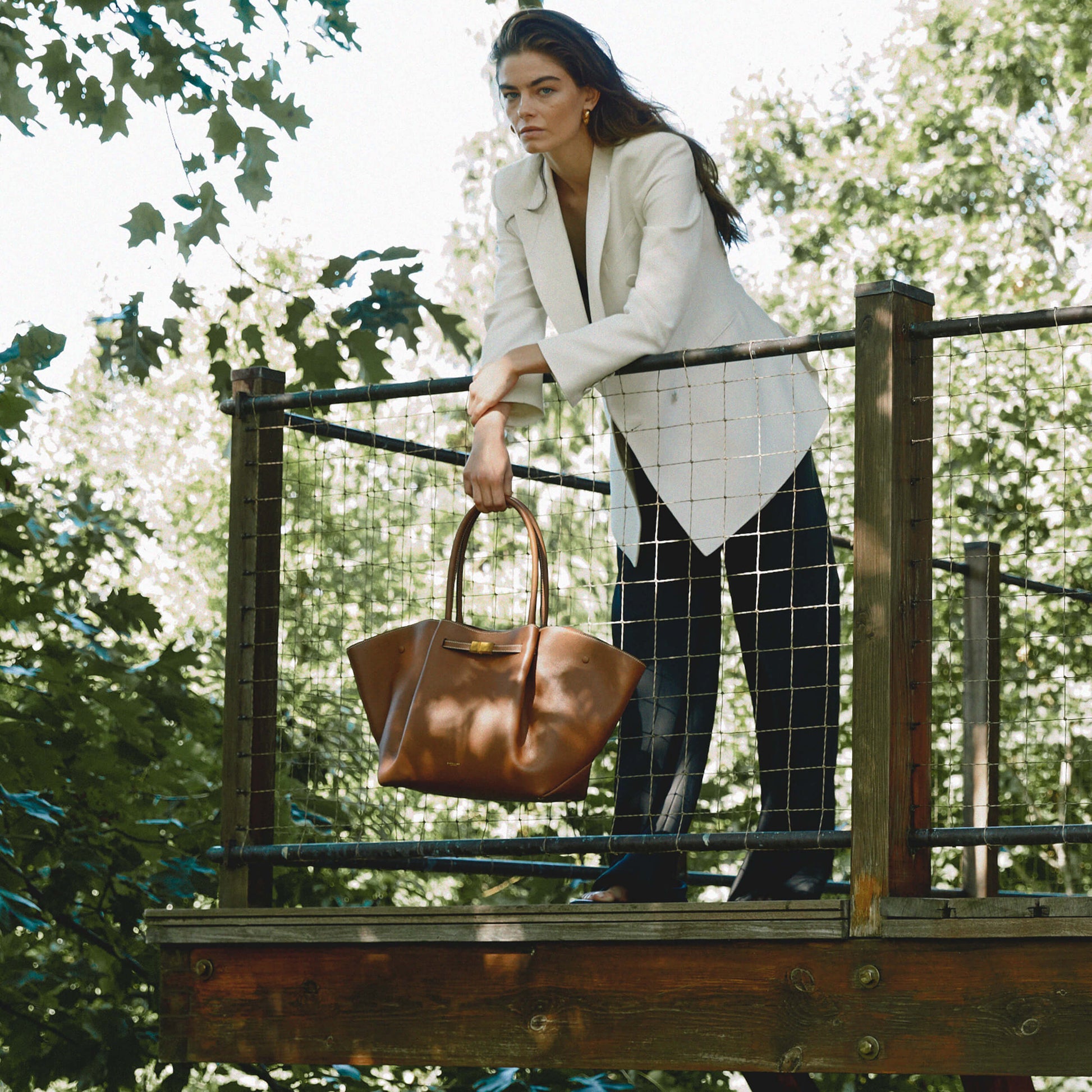 Milenne Tote Çanta - Taba