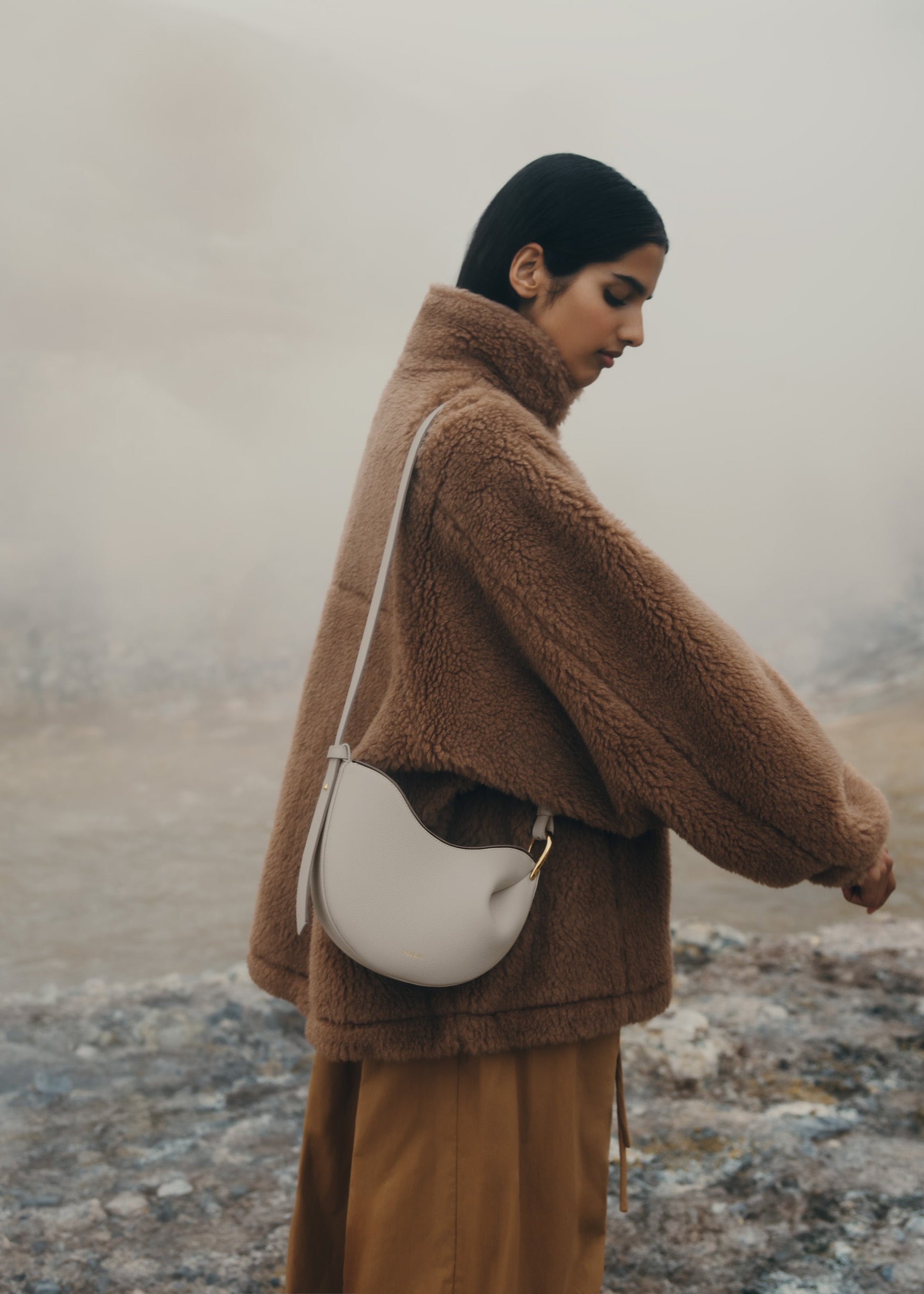 Rivah Omuz Çantası - Kırık beyaz