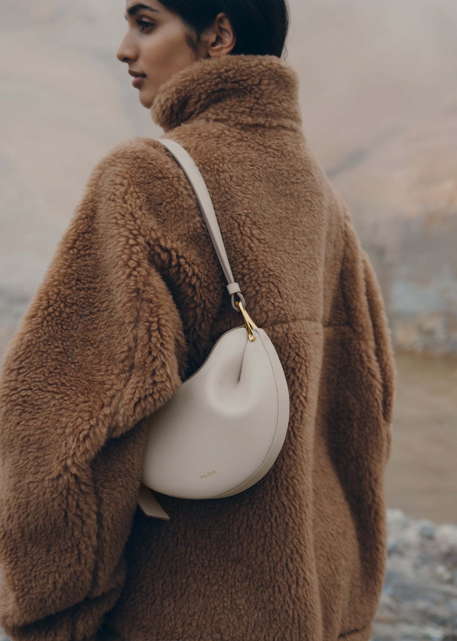 Rivah Omuz Çantası - Kırık beyaz