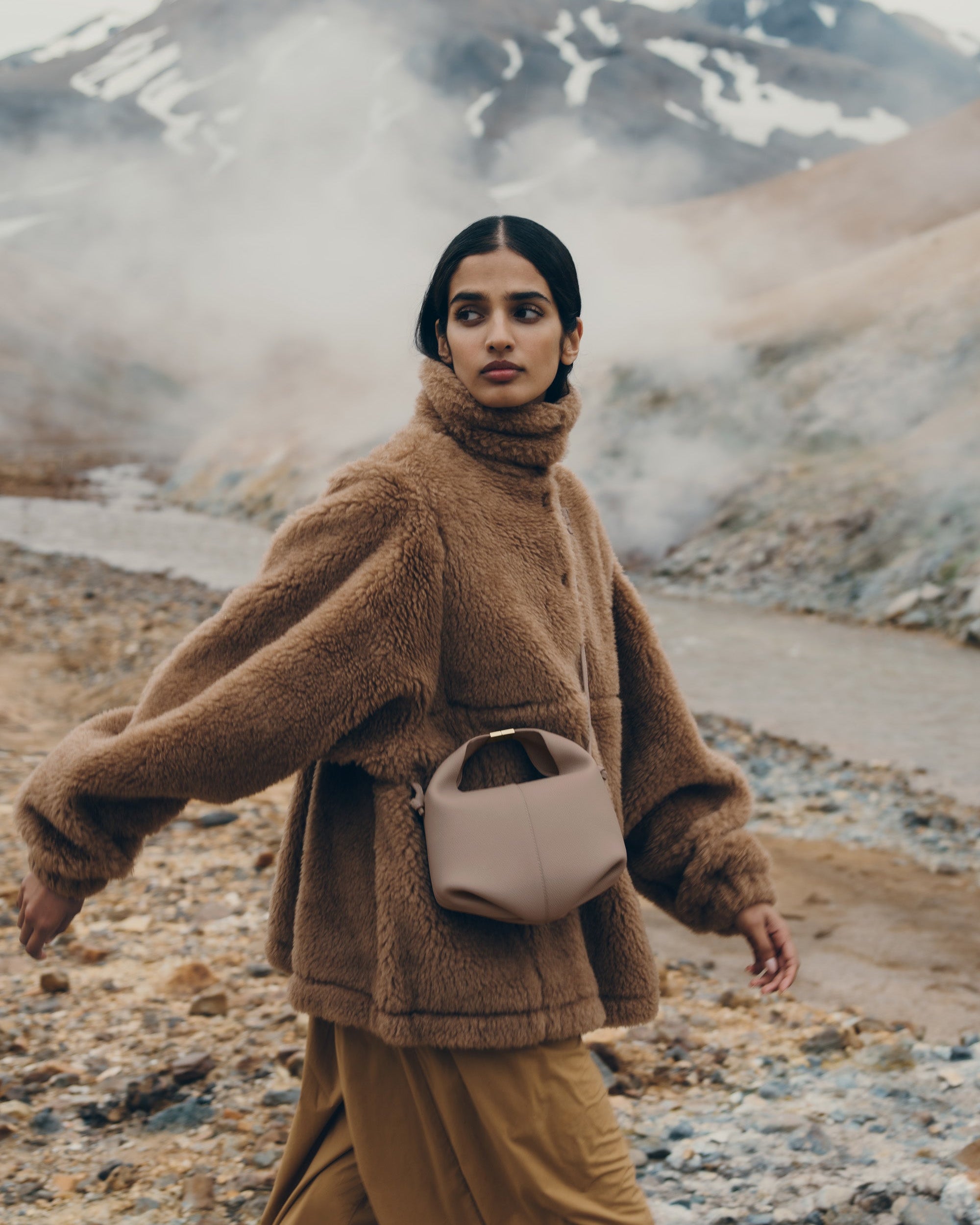 Rivelle Çapraz Çanta - Kum beji