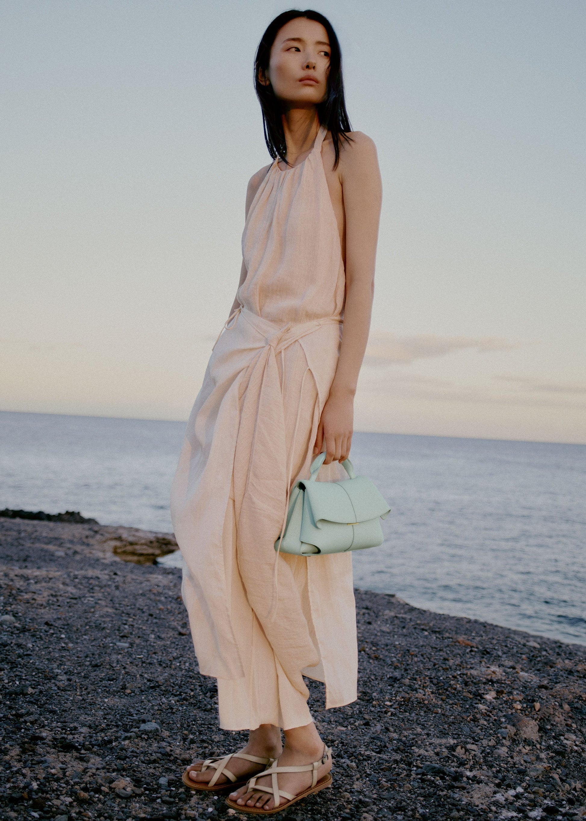 Velna Small El Çantası - Su yeşili