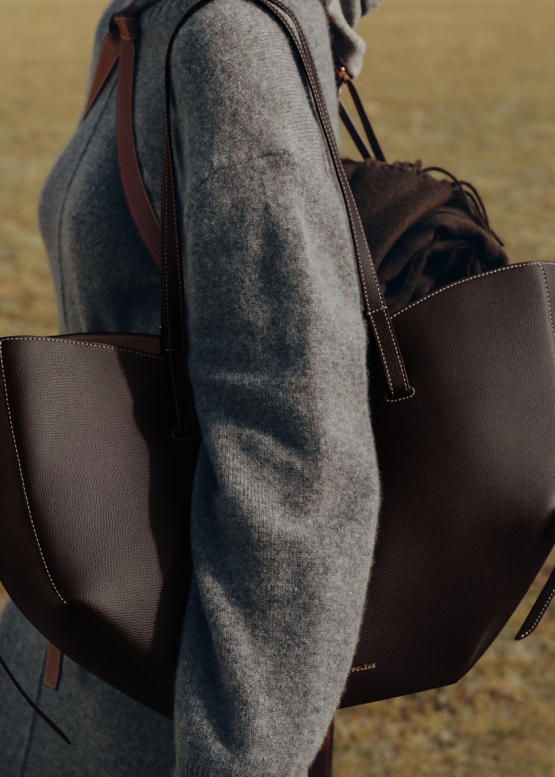 Cirelle Tote Çanta - Kahverengi