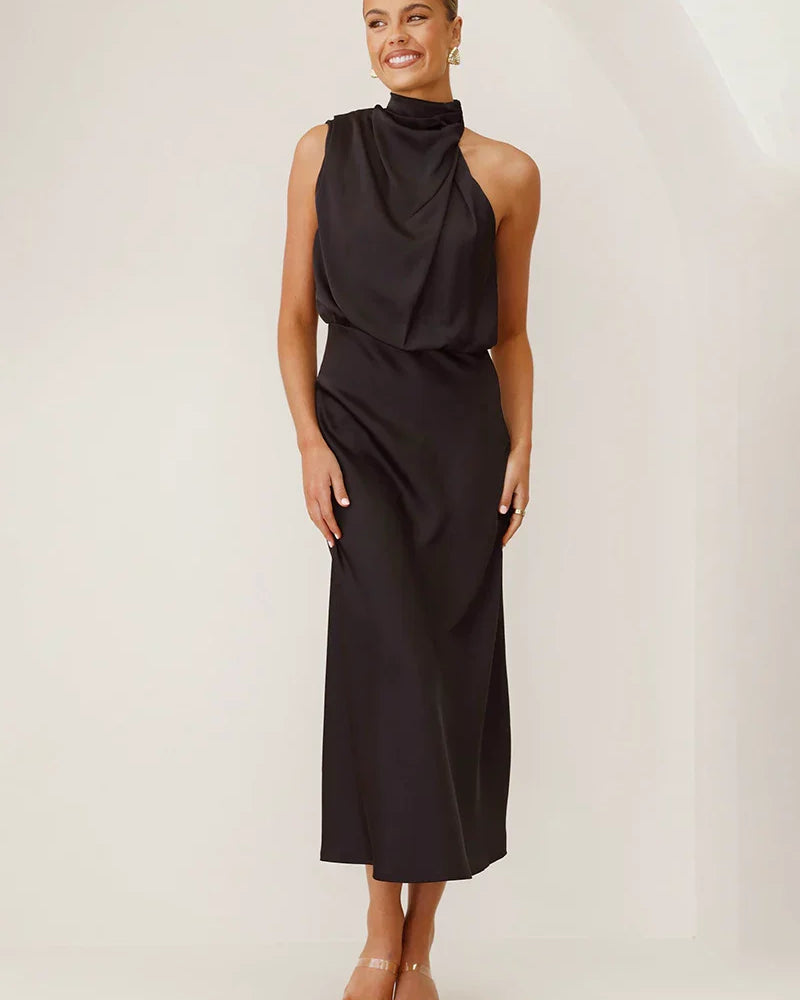 Esther Uzun Elbise - Siyah