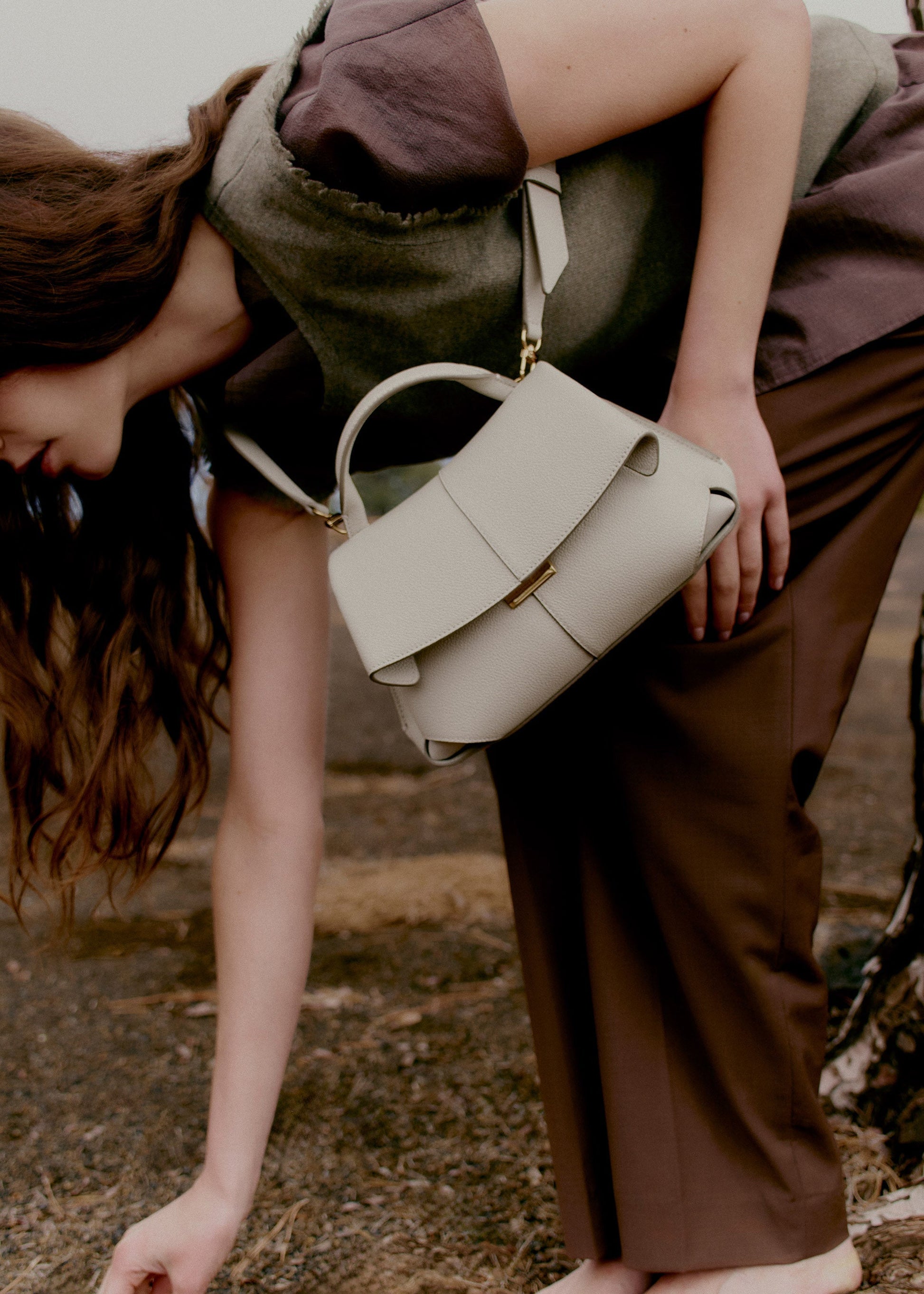 Velna Small El Çantası - Kırık beyaz