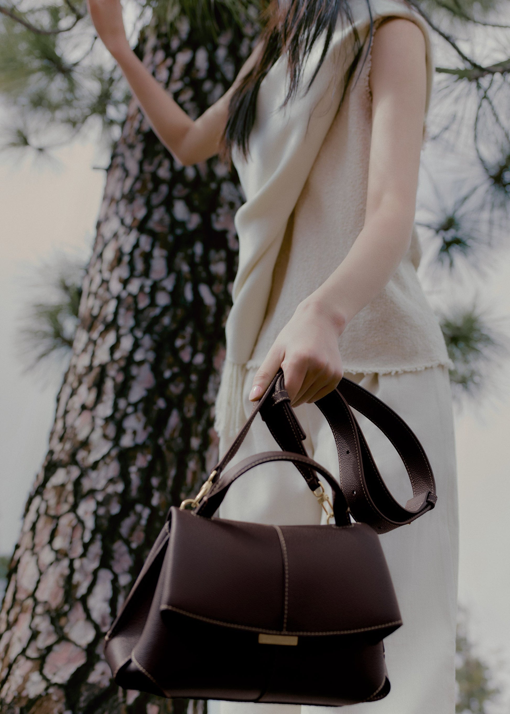 Velna Small El Çantası - Kahverengi