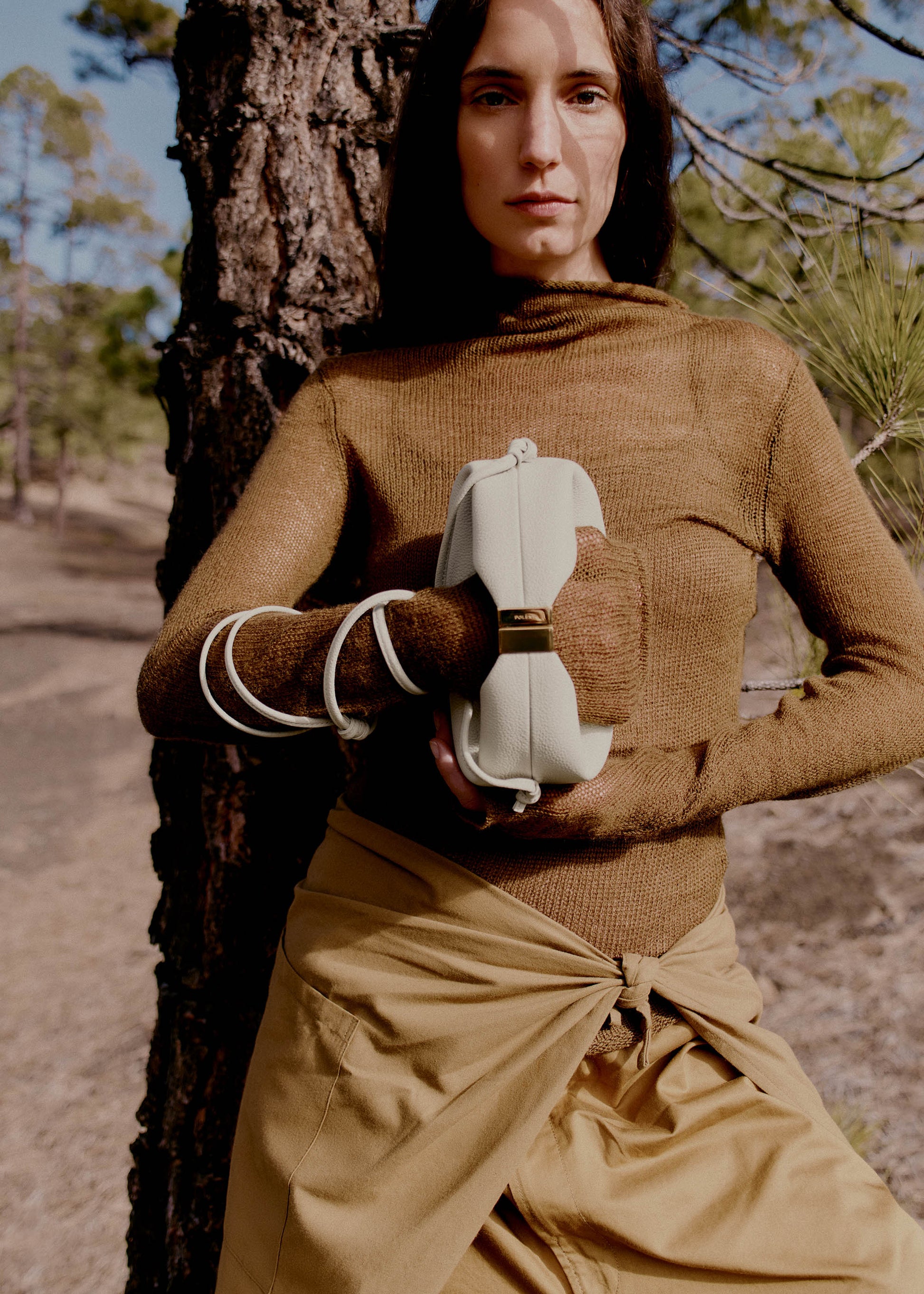 Rivelle Çapraz Çanta - Kırık beyaz