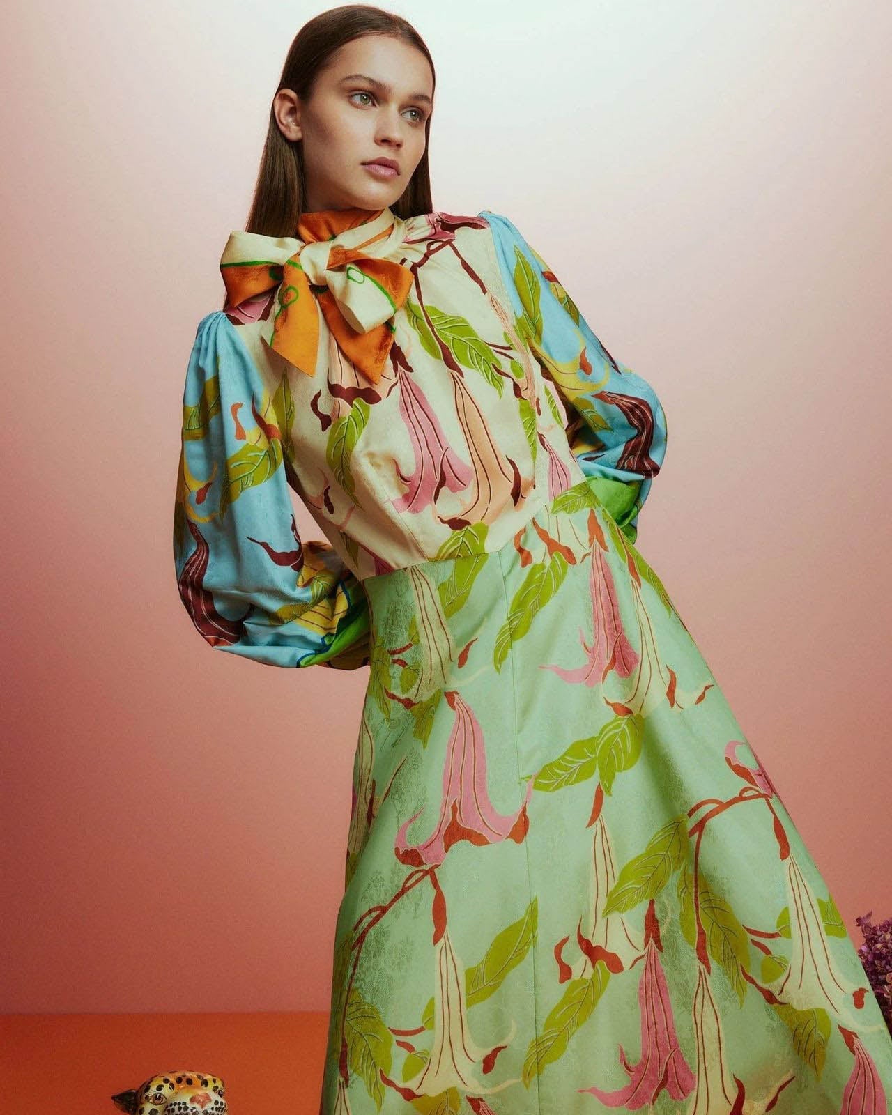 Botanic Reverie Maxi Elbise