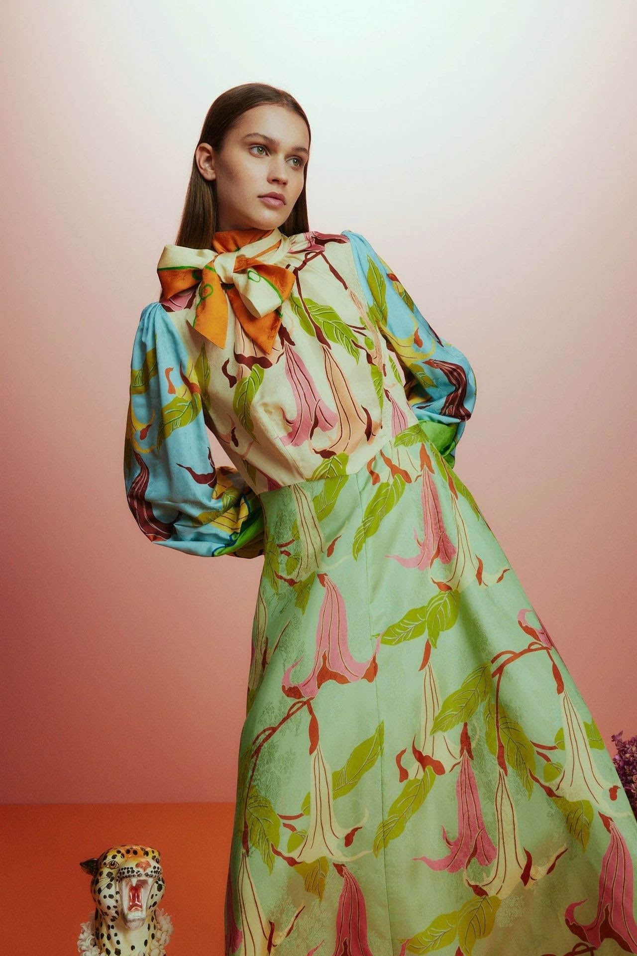 Botanic Reverie Maxi Elbise