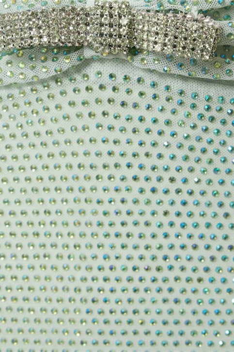 Sandra Taşlı Straplez Uzun Elbise