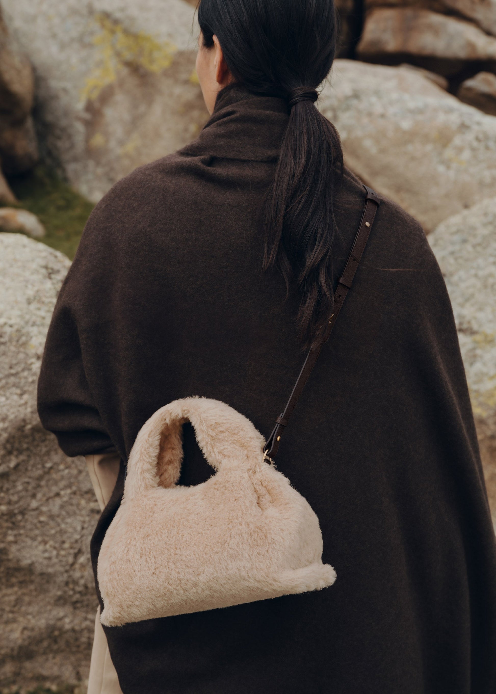 Minoa Small El Çantası - Krem