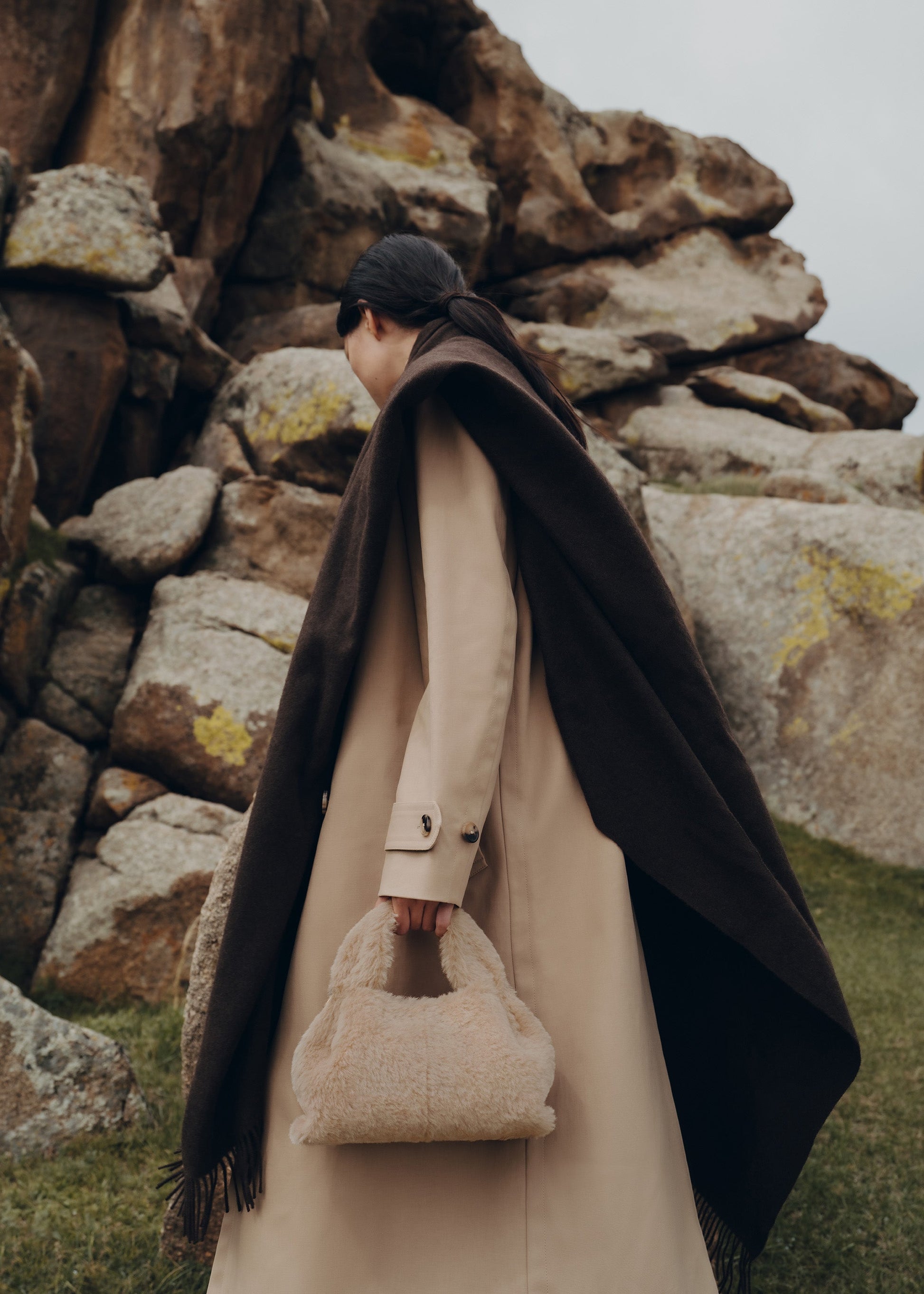 Minoa Small El Çantası - Krem