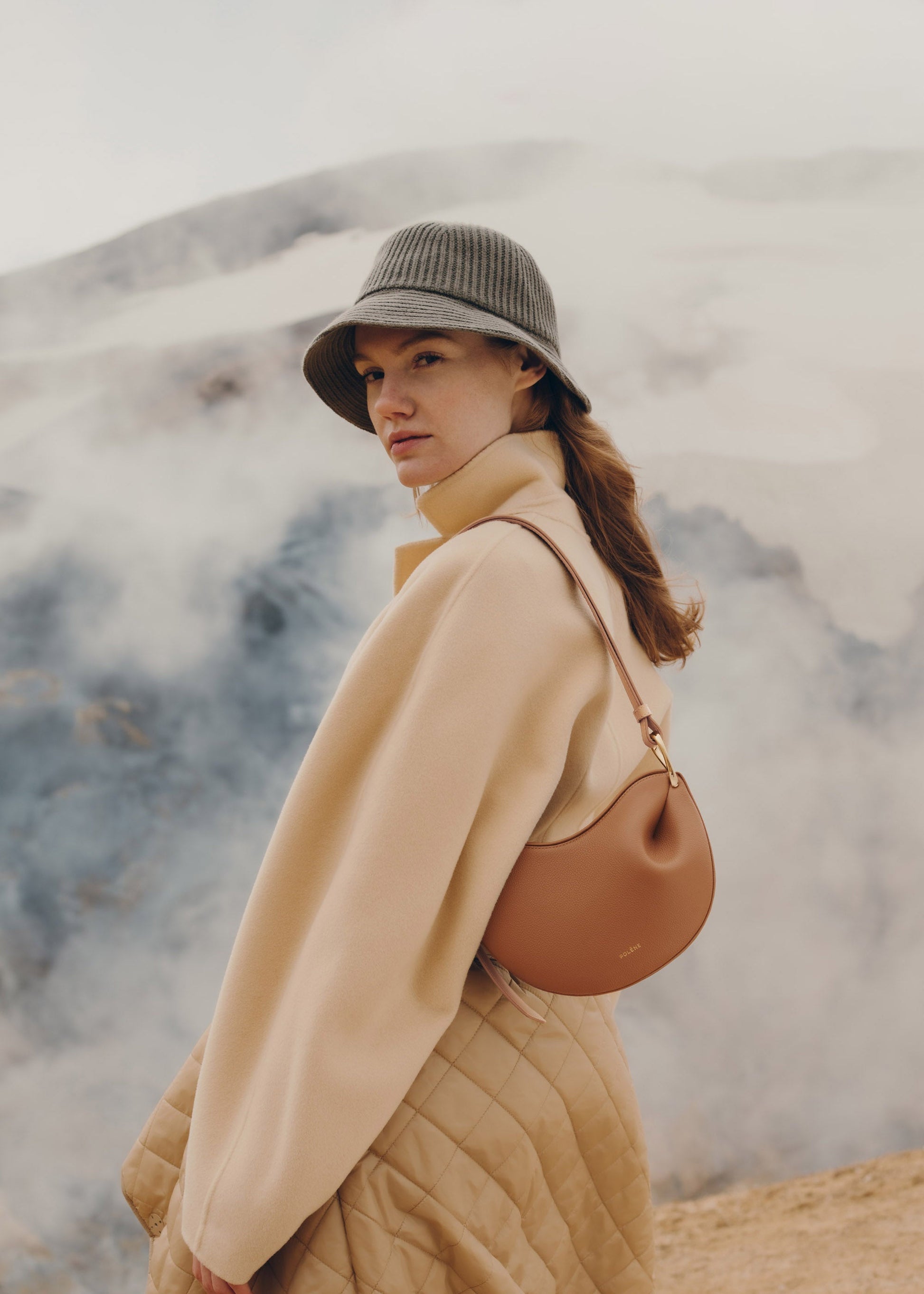 Rivah Omuz Çantası - Taba