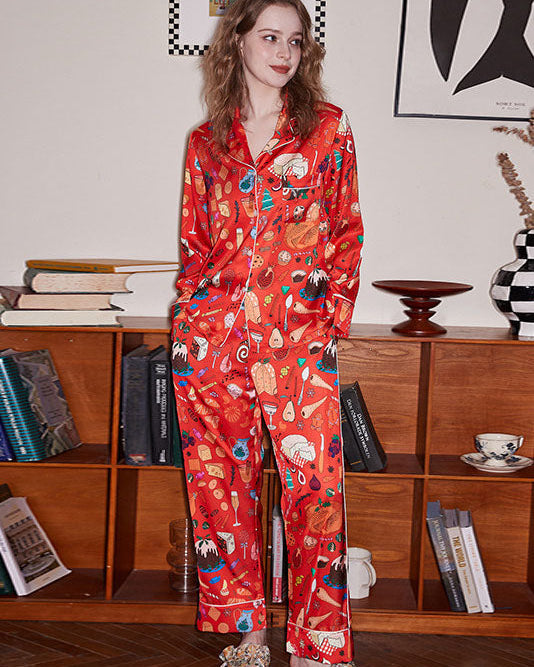 Portakal Tatlı Pijama Takımı