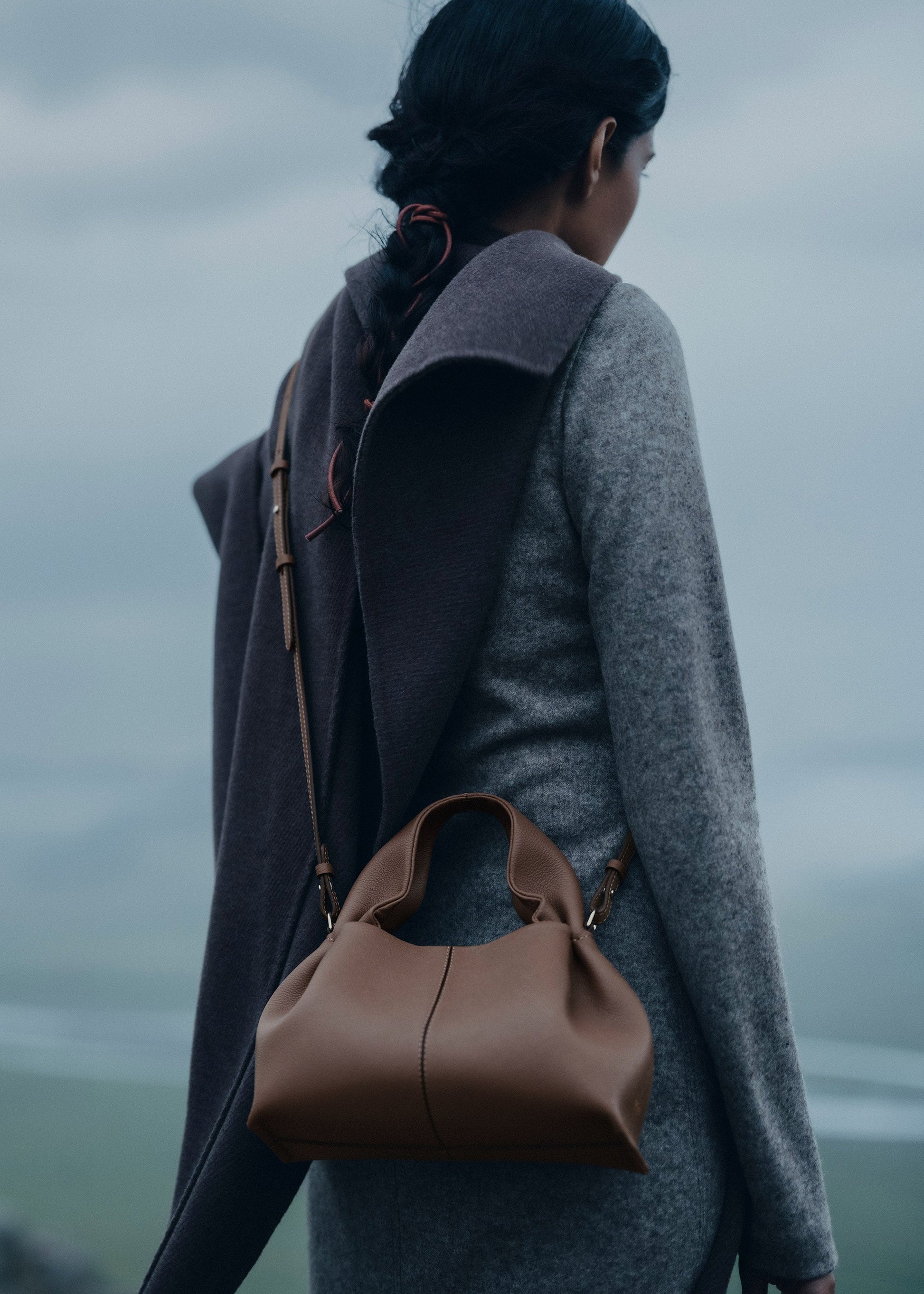 Minoa Small El Çantası - Kestane kahve